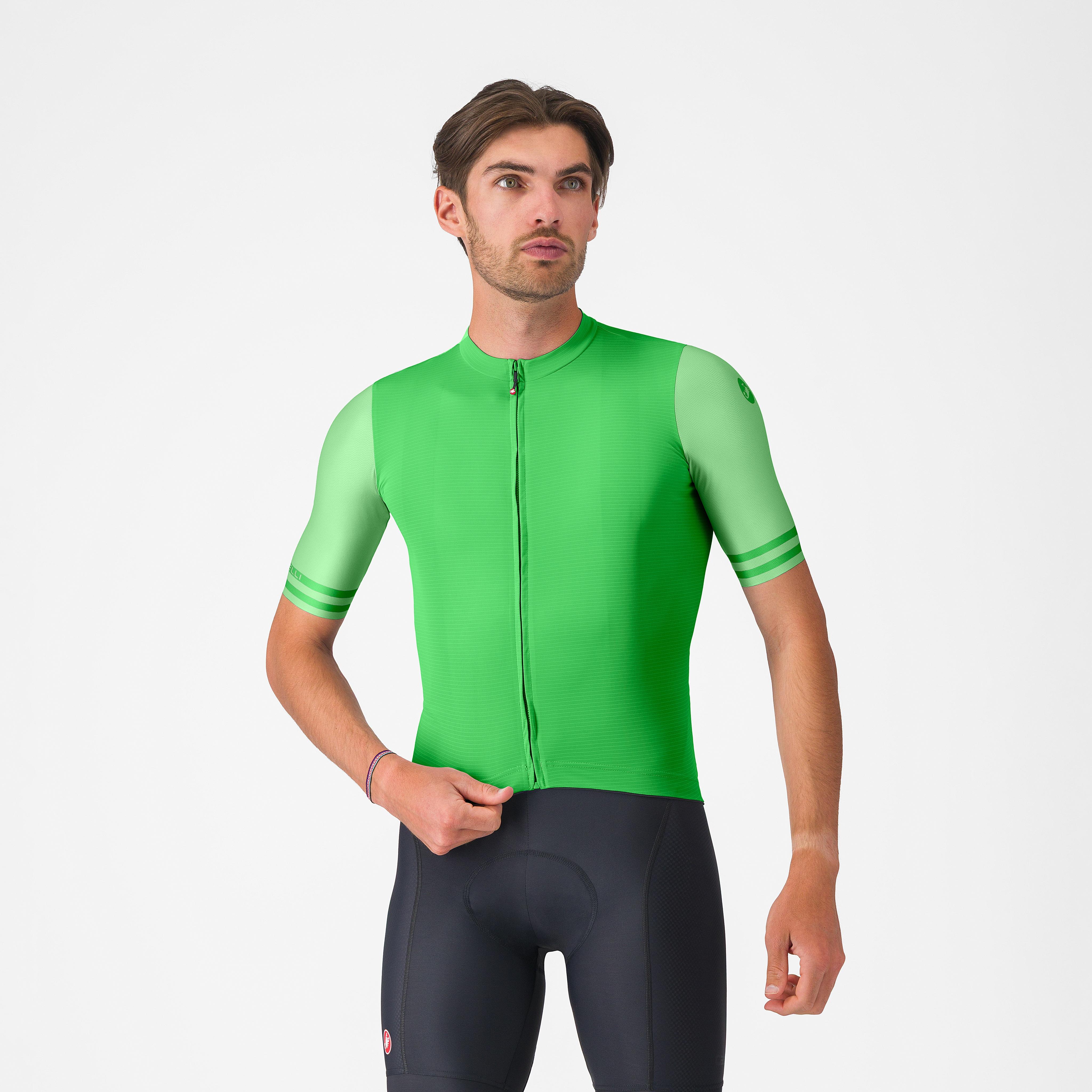 Prologo lite 2 jersey - kelly green - castelli
