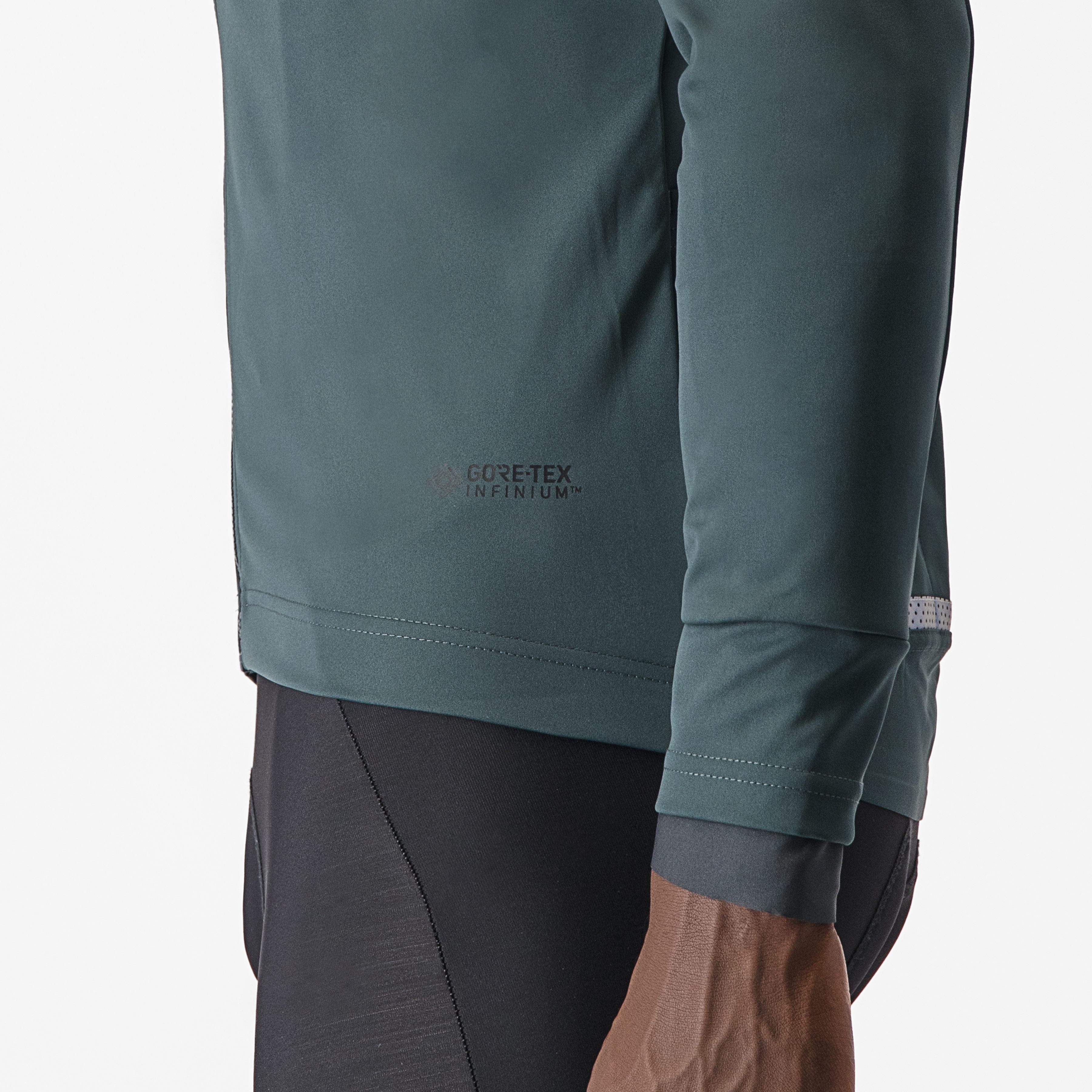 Go jacket - rover green/red orange - castelli