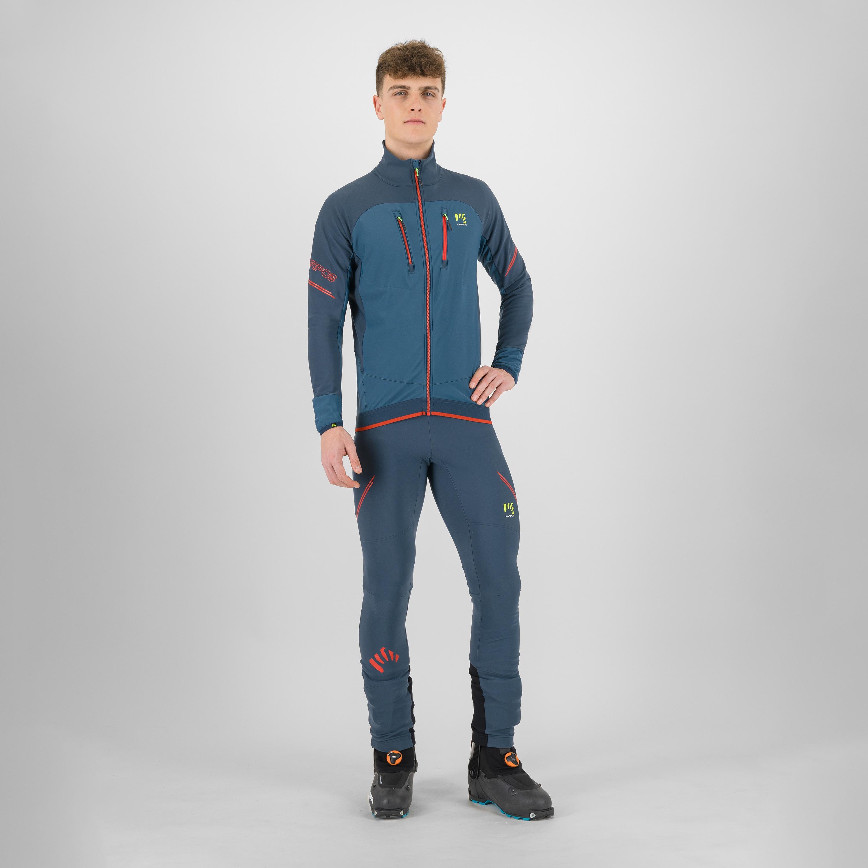 Alagna evo jacket - stargazer/midnight/fiery red - karpos