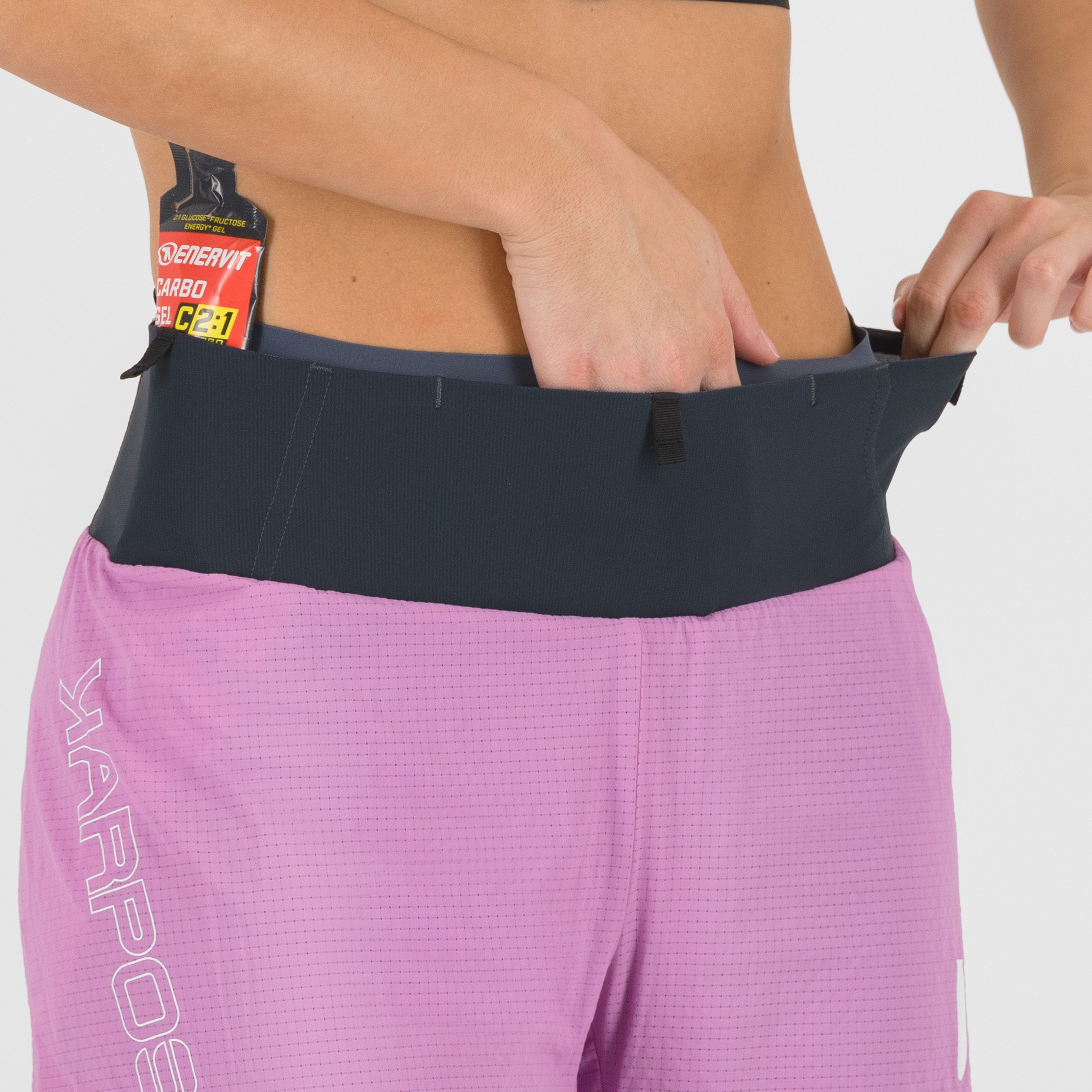 Lavaredo ultra w shorts - bloom/ombre blue - karpos