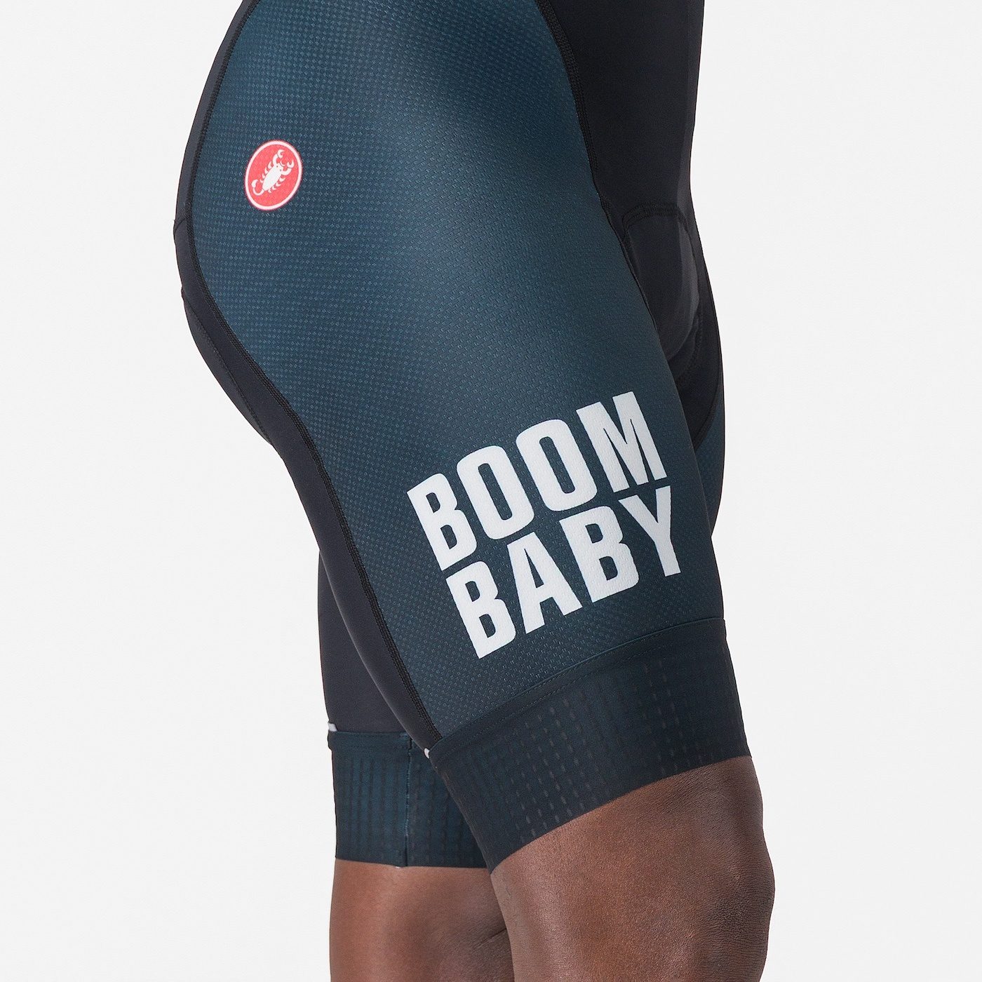 Boombaby 2 bibshort - blue/gold - castelli