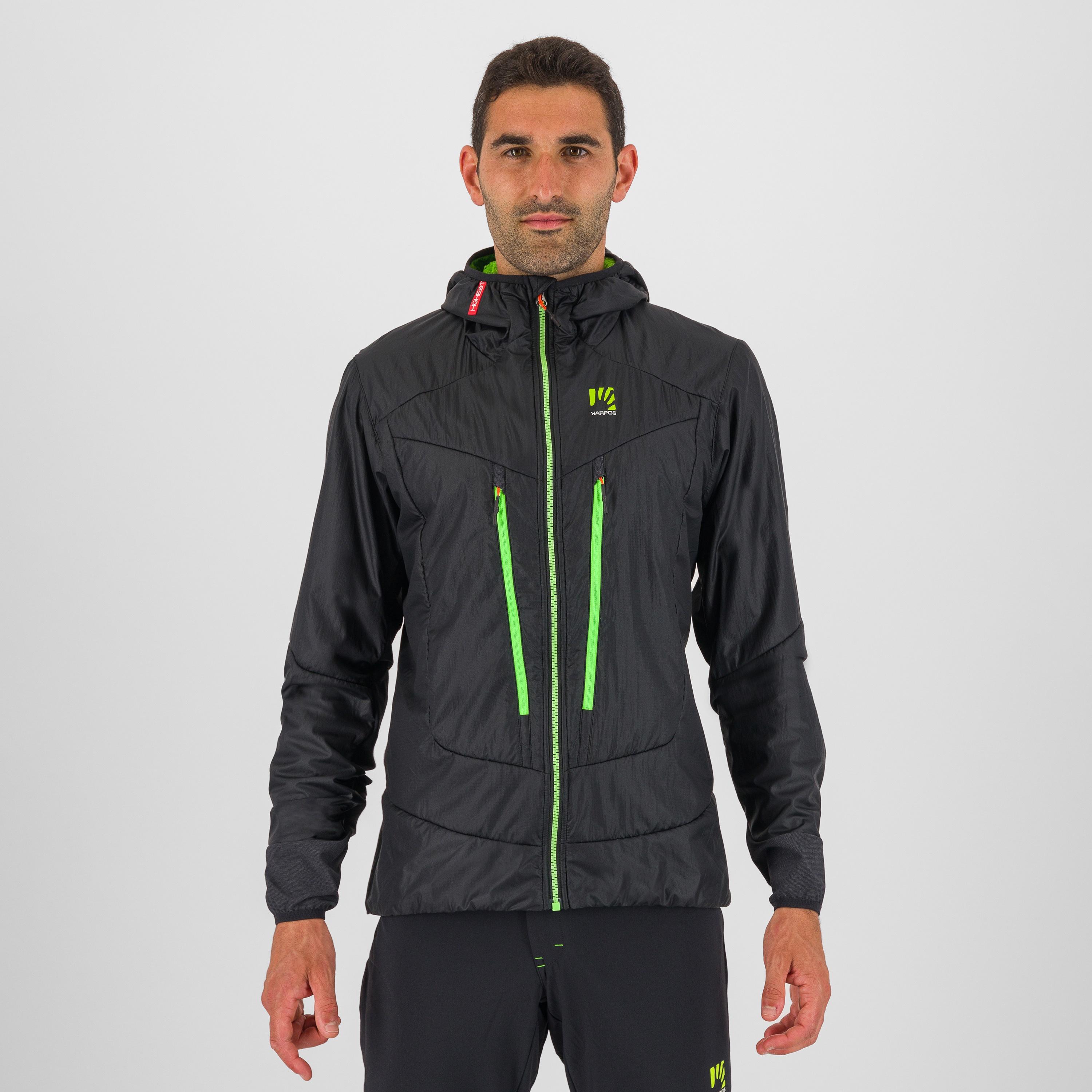 K-performance hybrid jacket - black/jasmine green - karpos