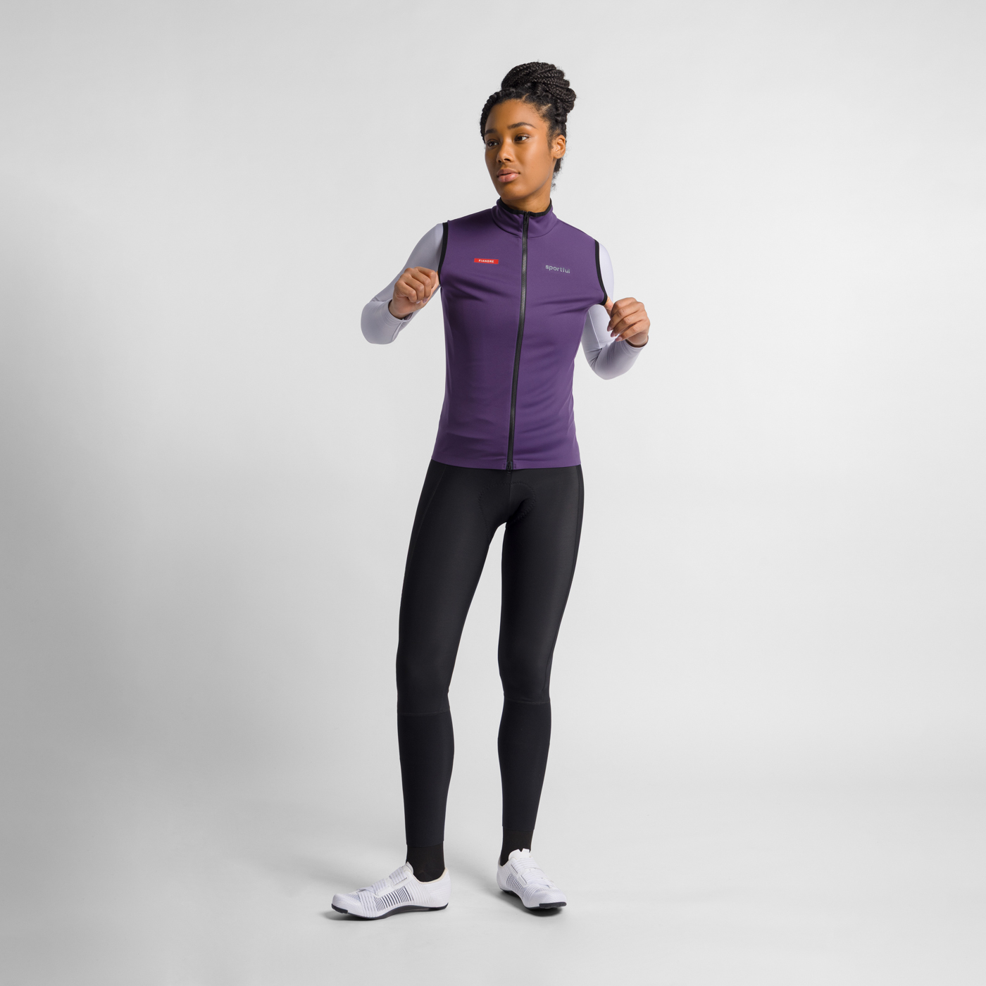 Fiandre 2 w vest - galactic purple - sportful