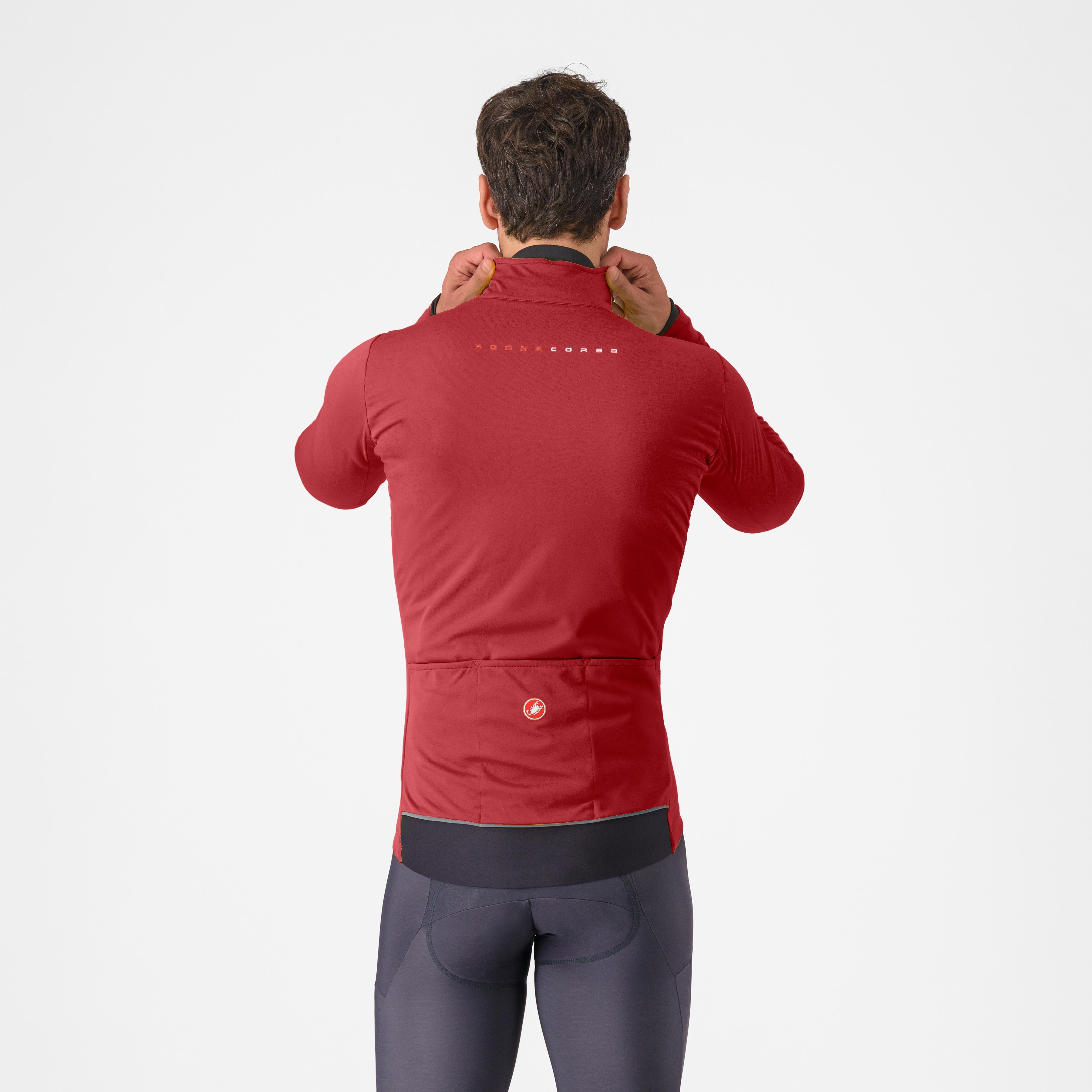 Alpha 150 jacket - garnet/black - castelli