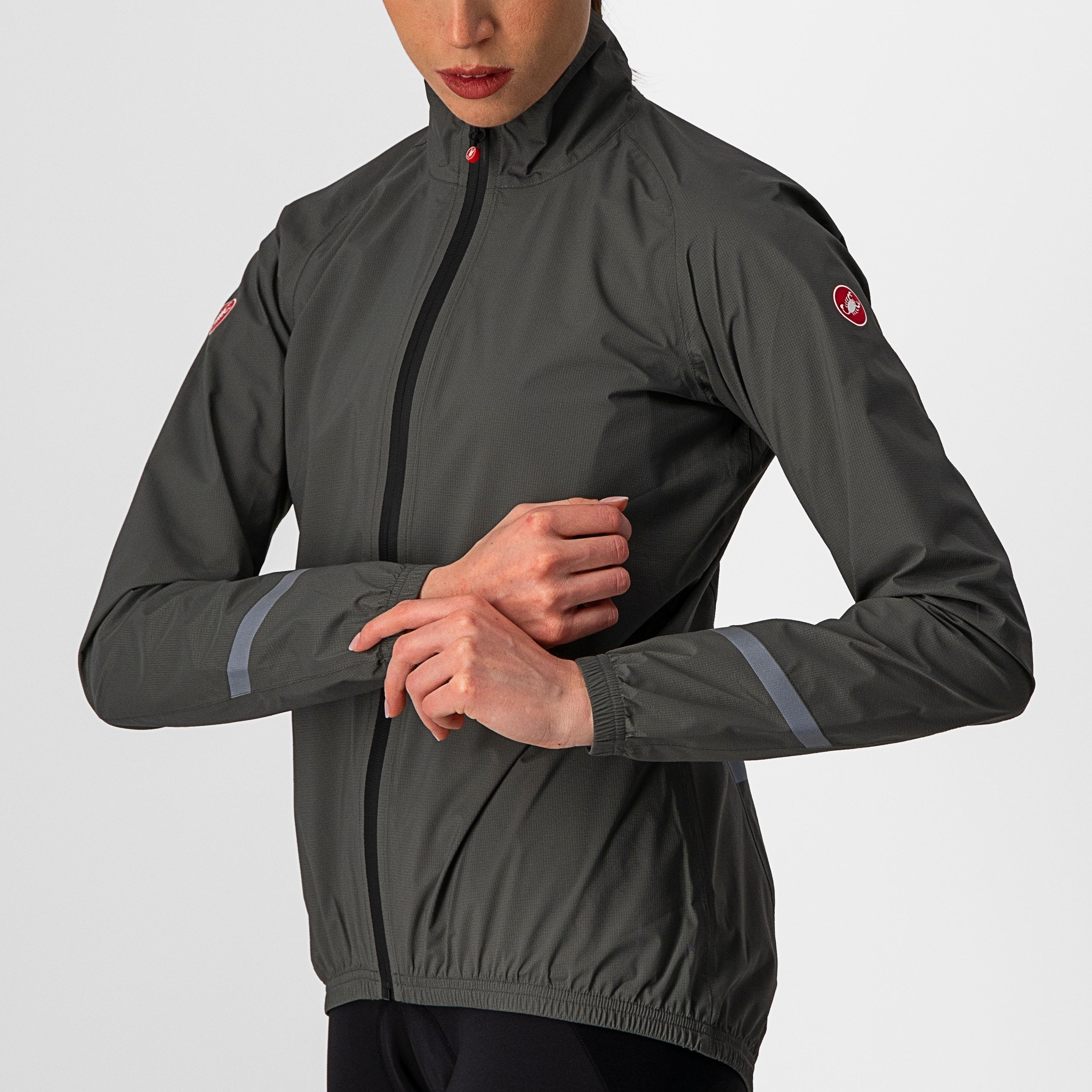 Emergency 2 w rain jacket - military green - castelli