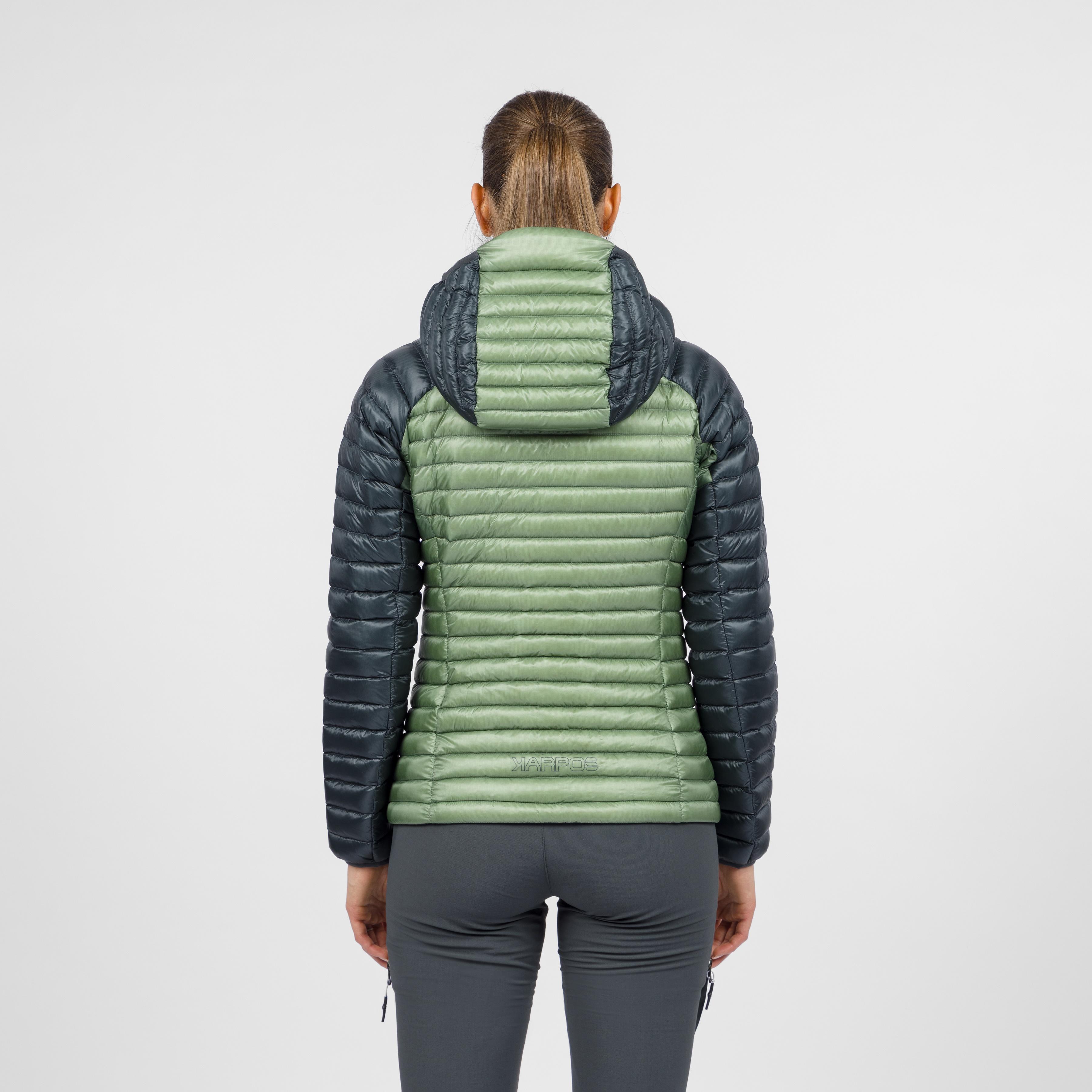 Alagna down w jacket - hedge/woodl.gray - karpos