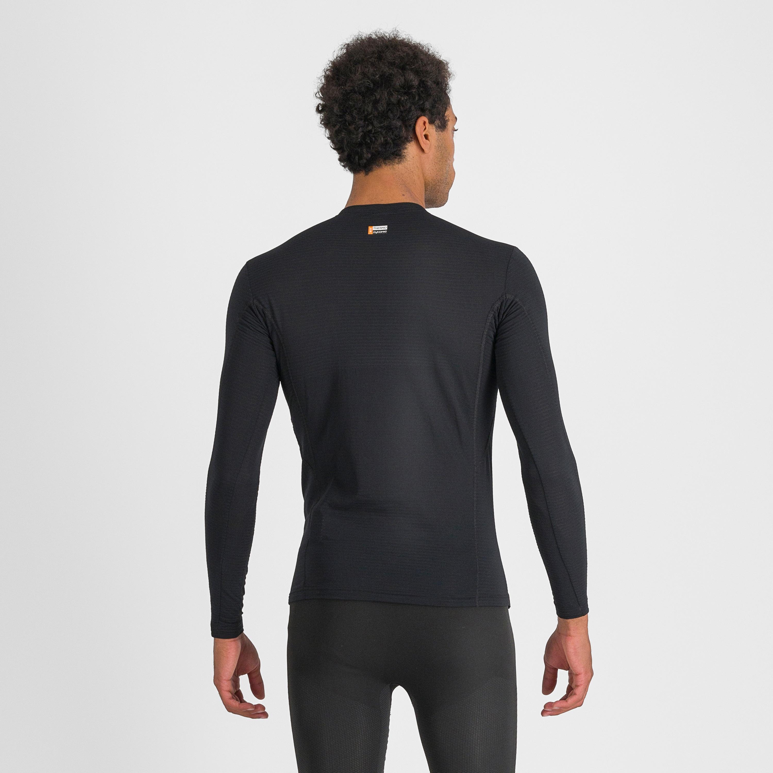 Thermodynamic mid tee long sleeve - black - sportful