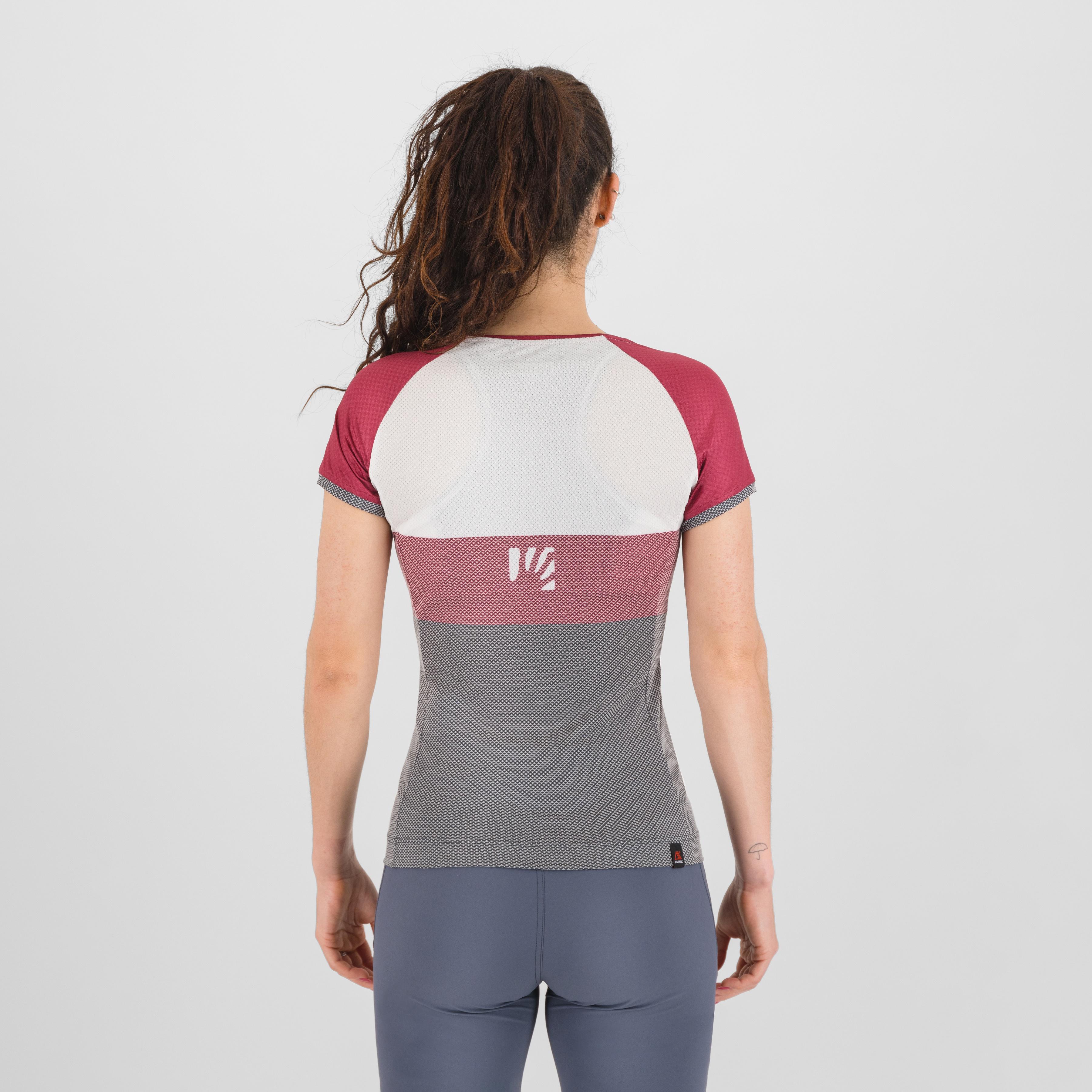 Moved evo w jersey - vulcan/beet red - karpos