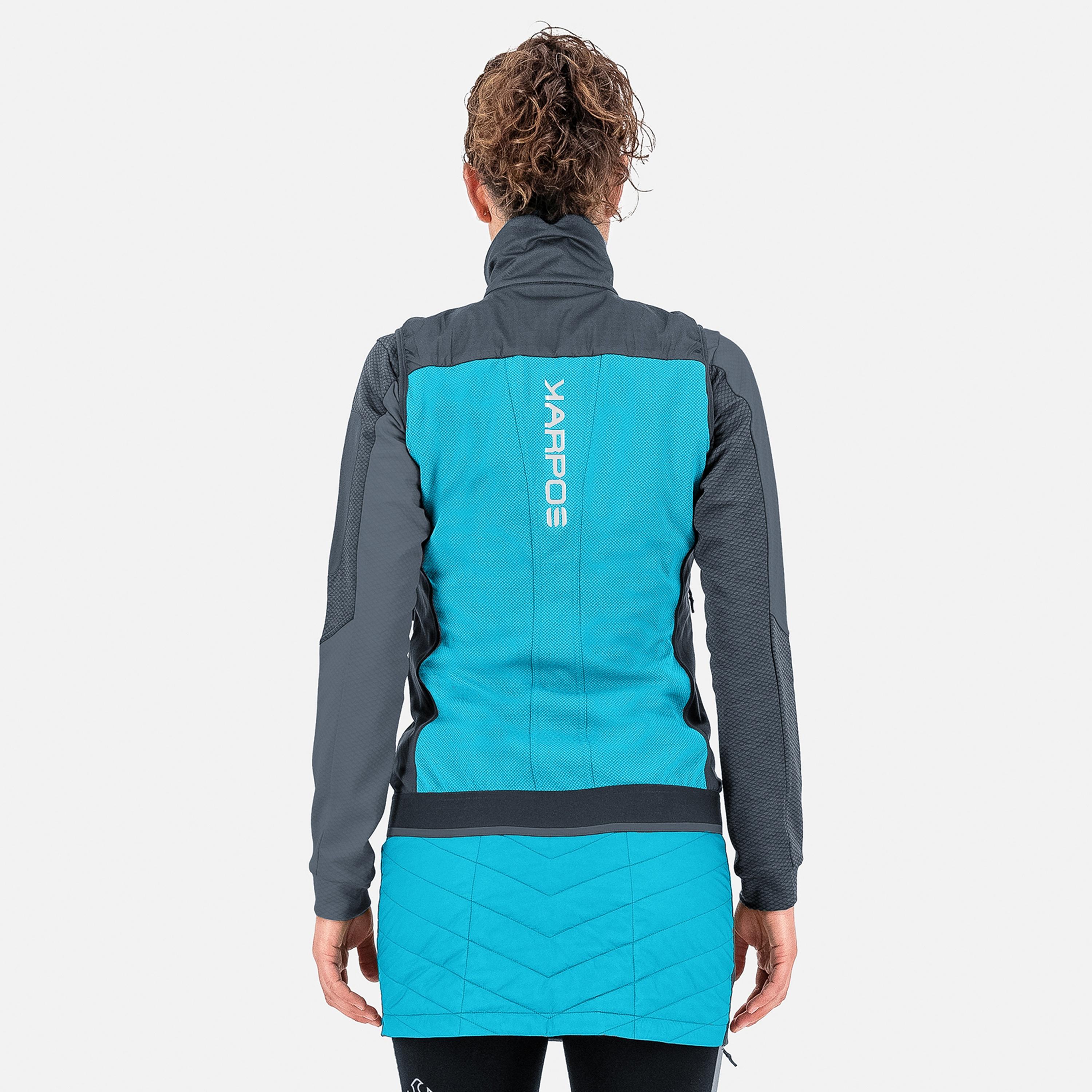 Alagna plus evo w vest - blue atoll/dark slate - karpos