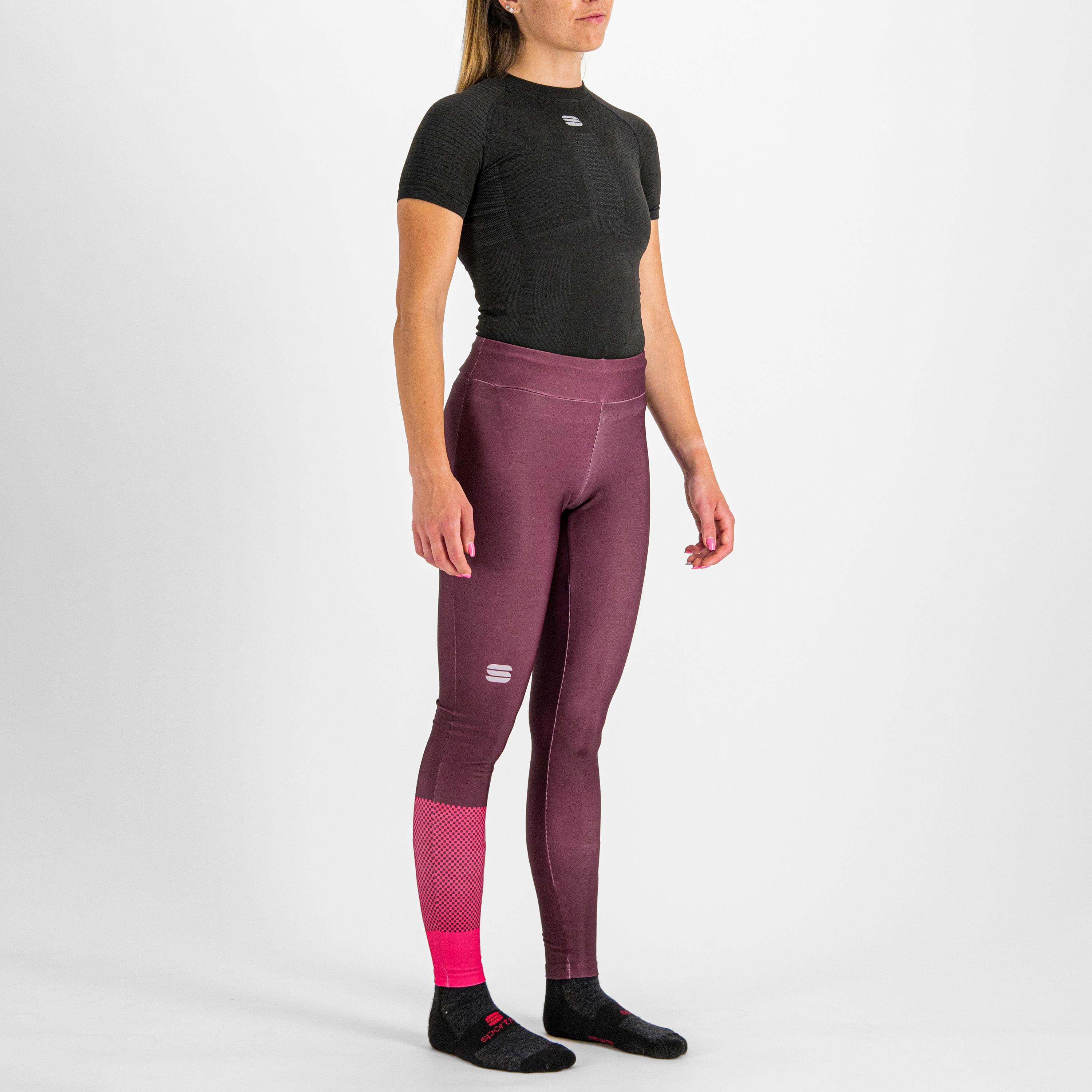 Squadra w tight - wine red raspberry - sportful