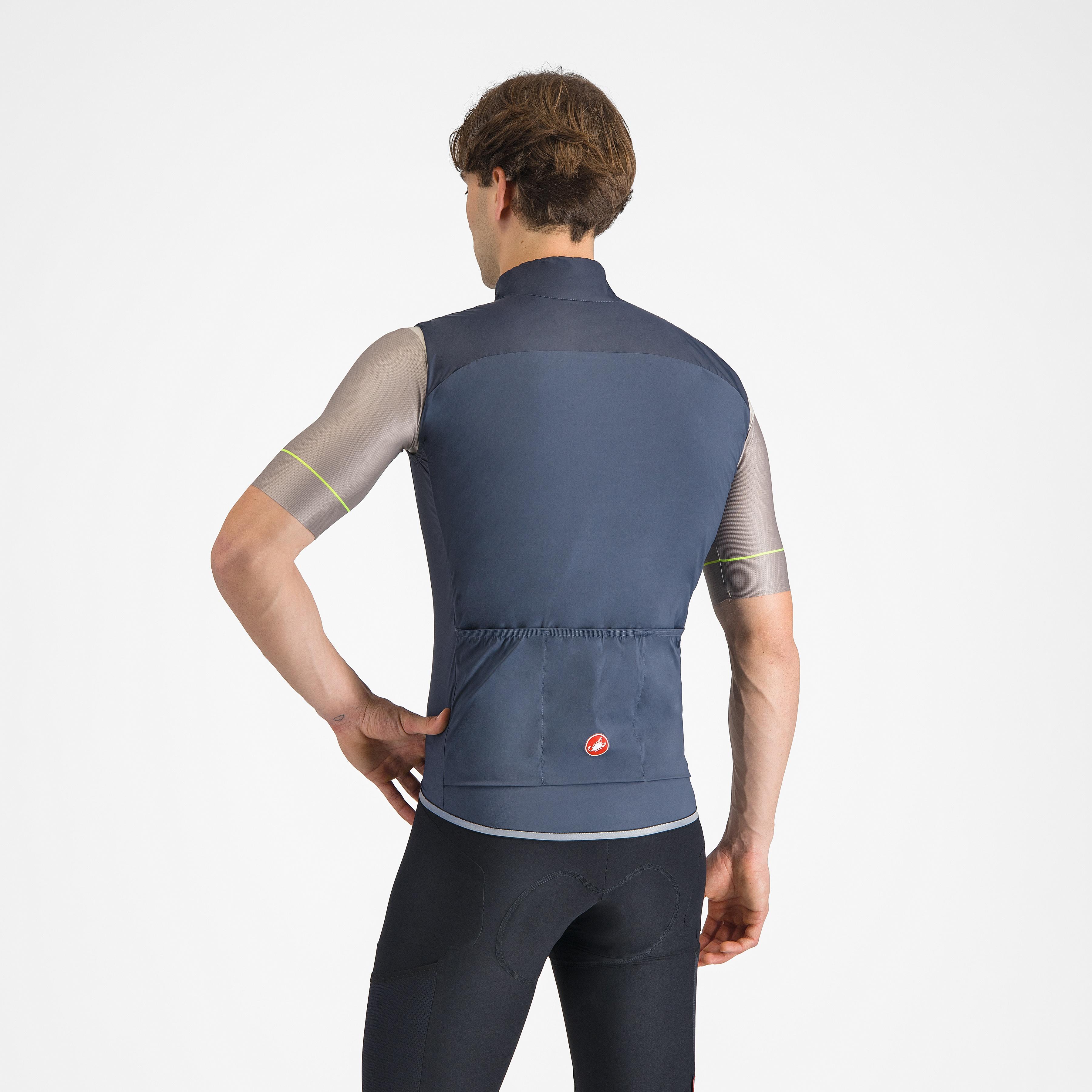 Fly direct vest - twilight blue/silver gray - castelli