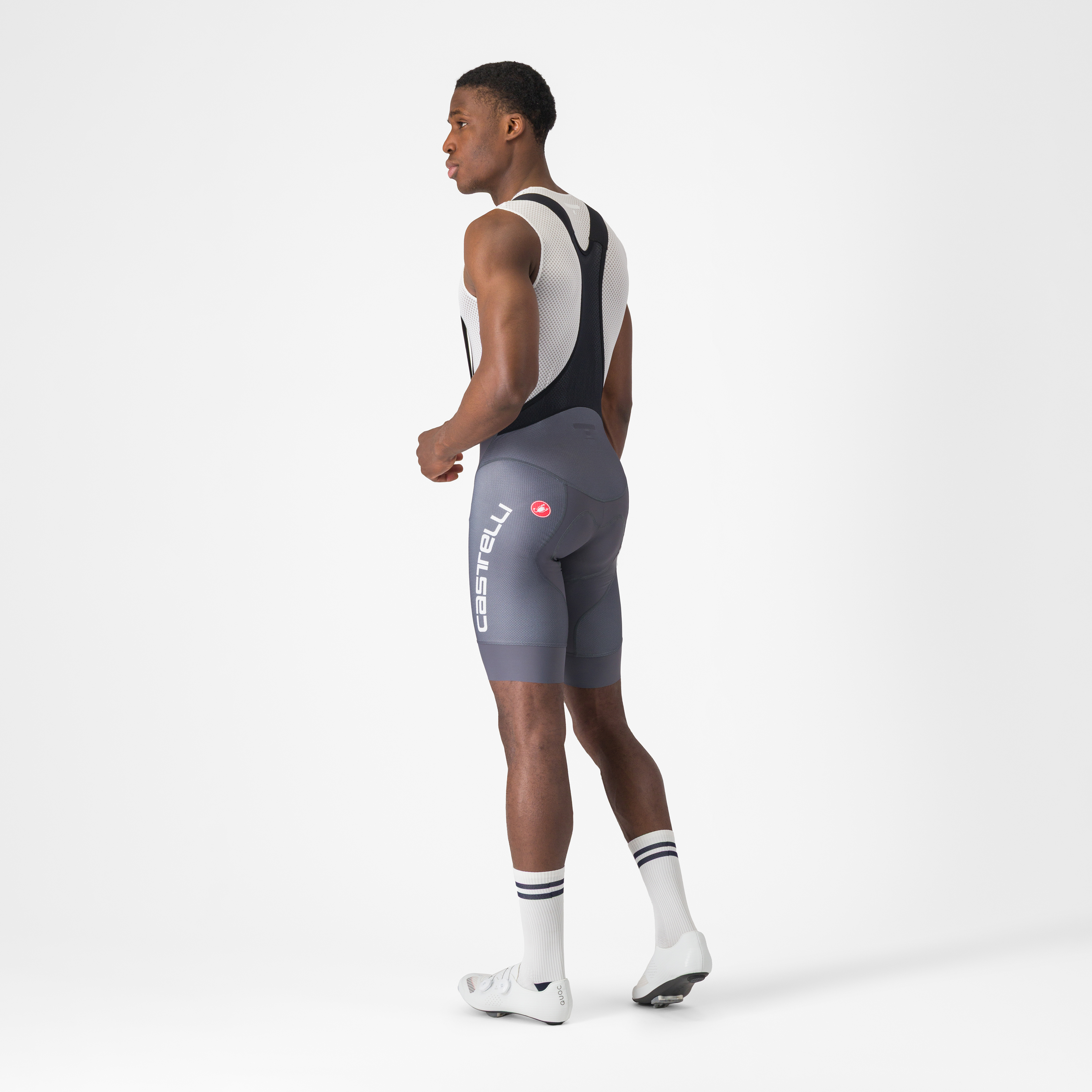 Competizione 2 kit bibshort - smoky gray - castelli