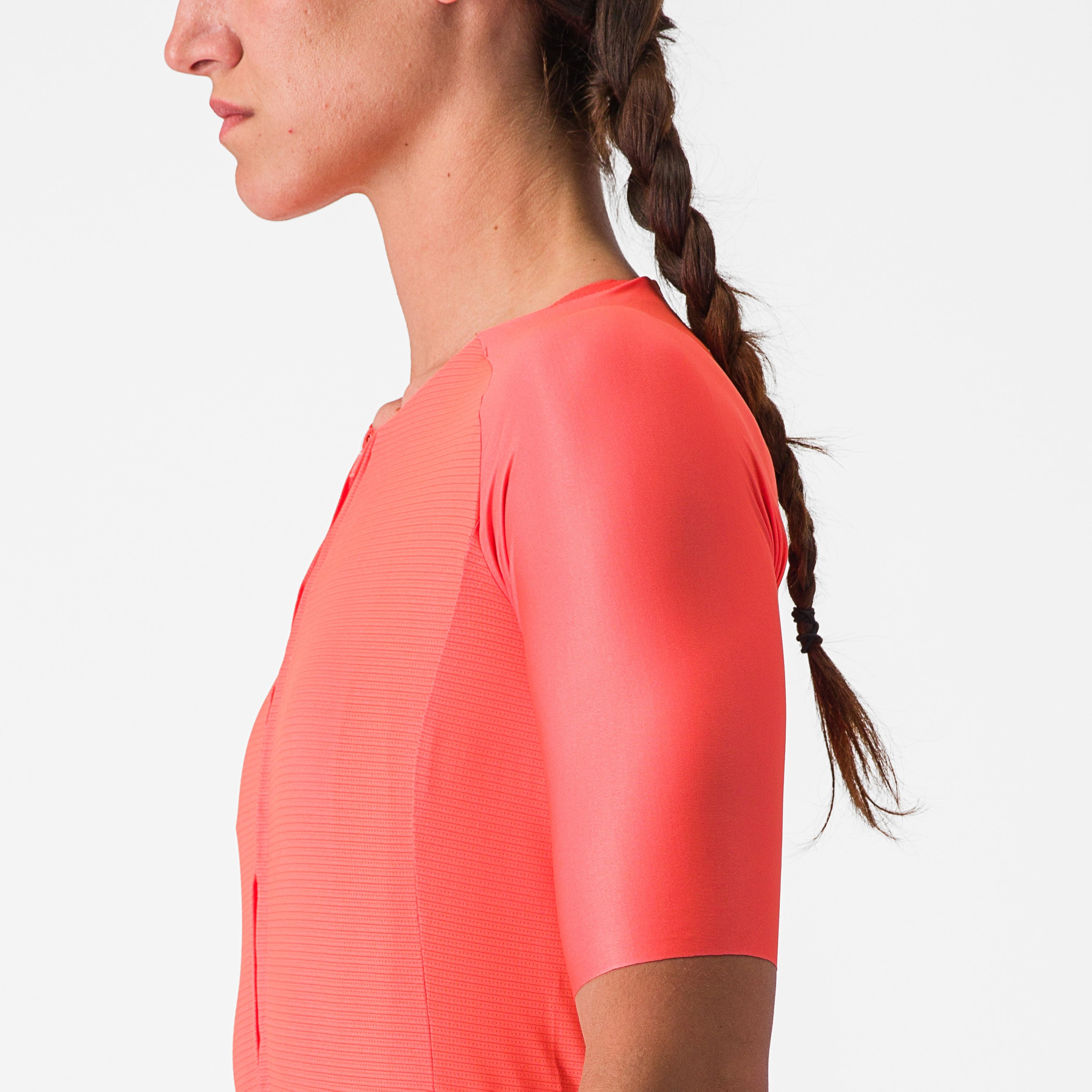 Aero pro 7.0 w jersey - brilliant pink - castelli