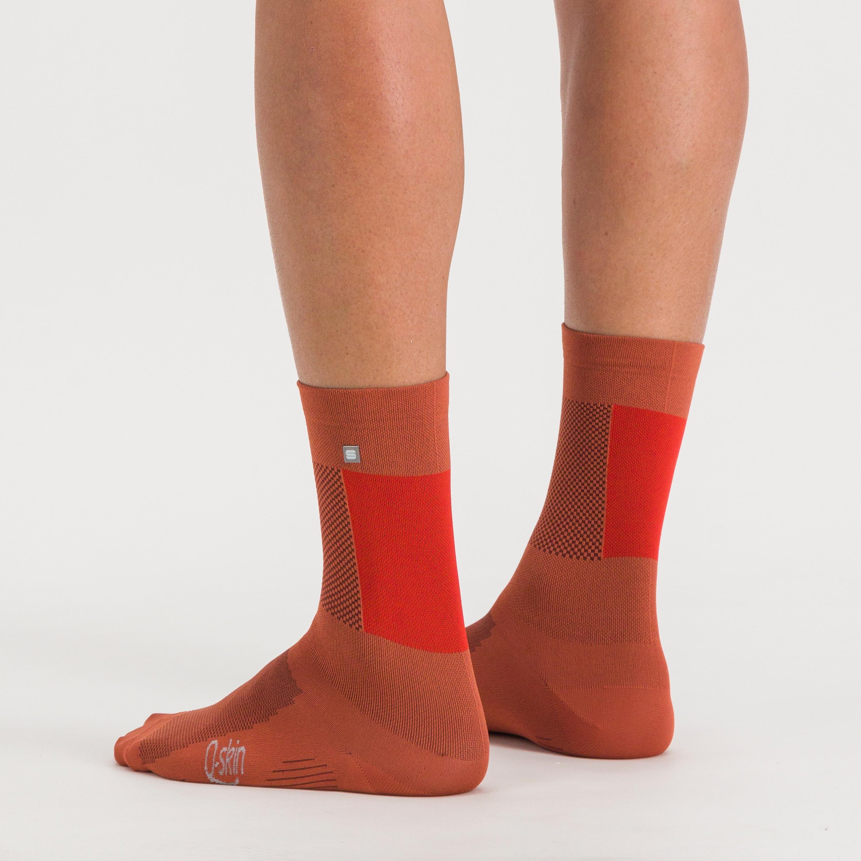 Snap socks - cayenna red - sportful