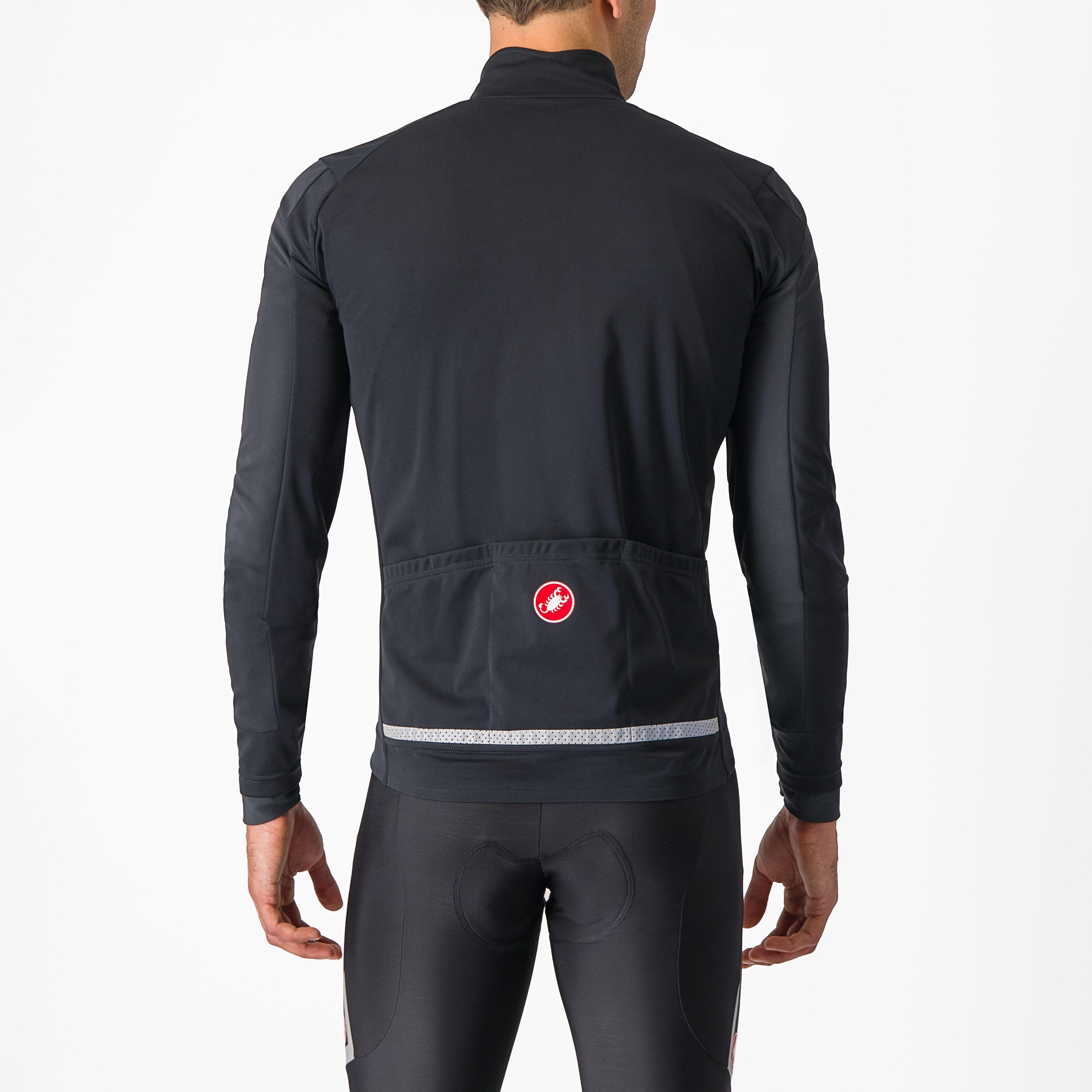 Go jacket - light black/white - castelli