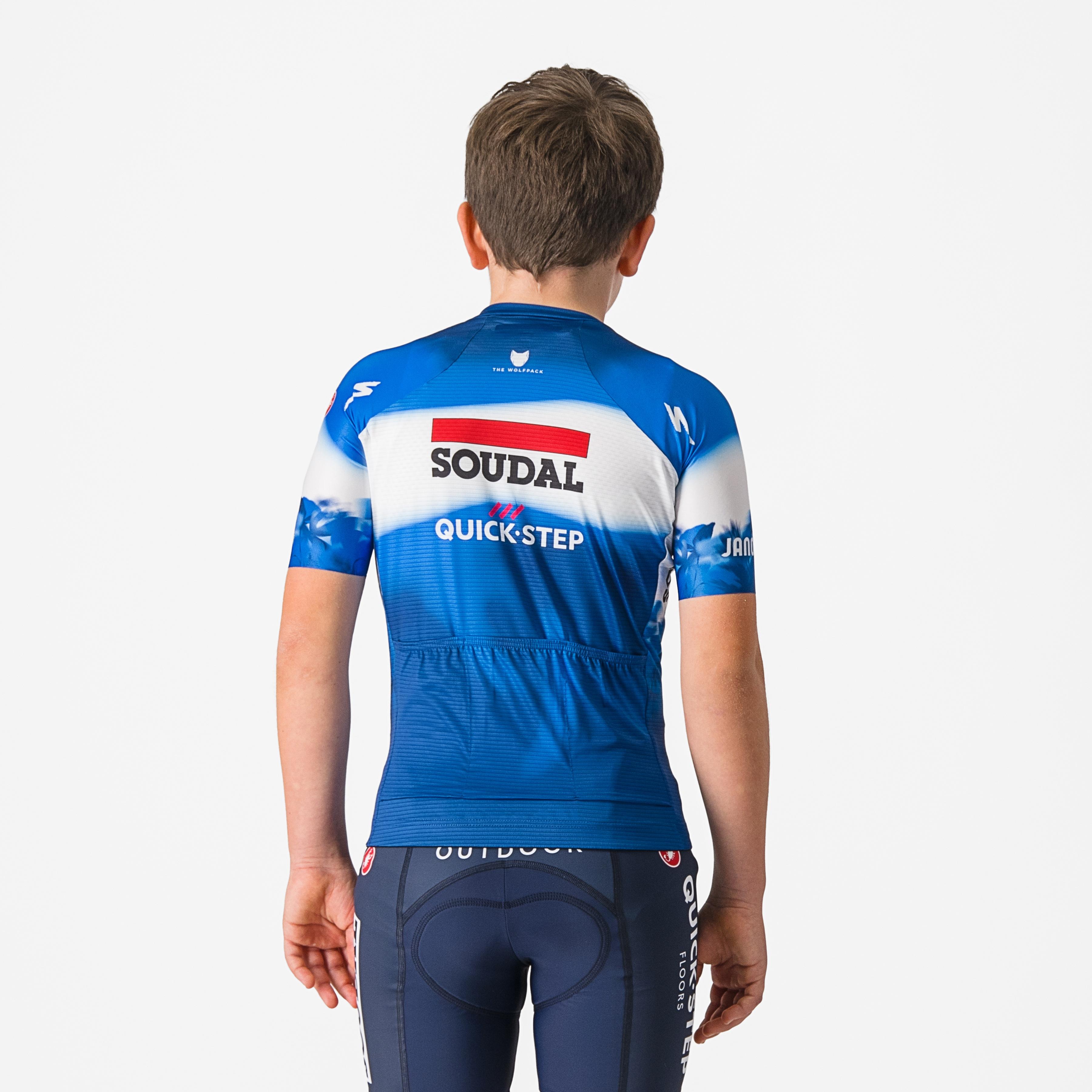 Aero kid jersey - ceramic blue/white - castelli