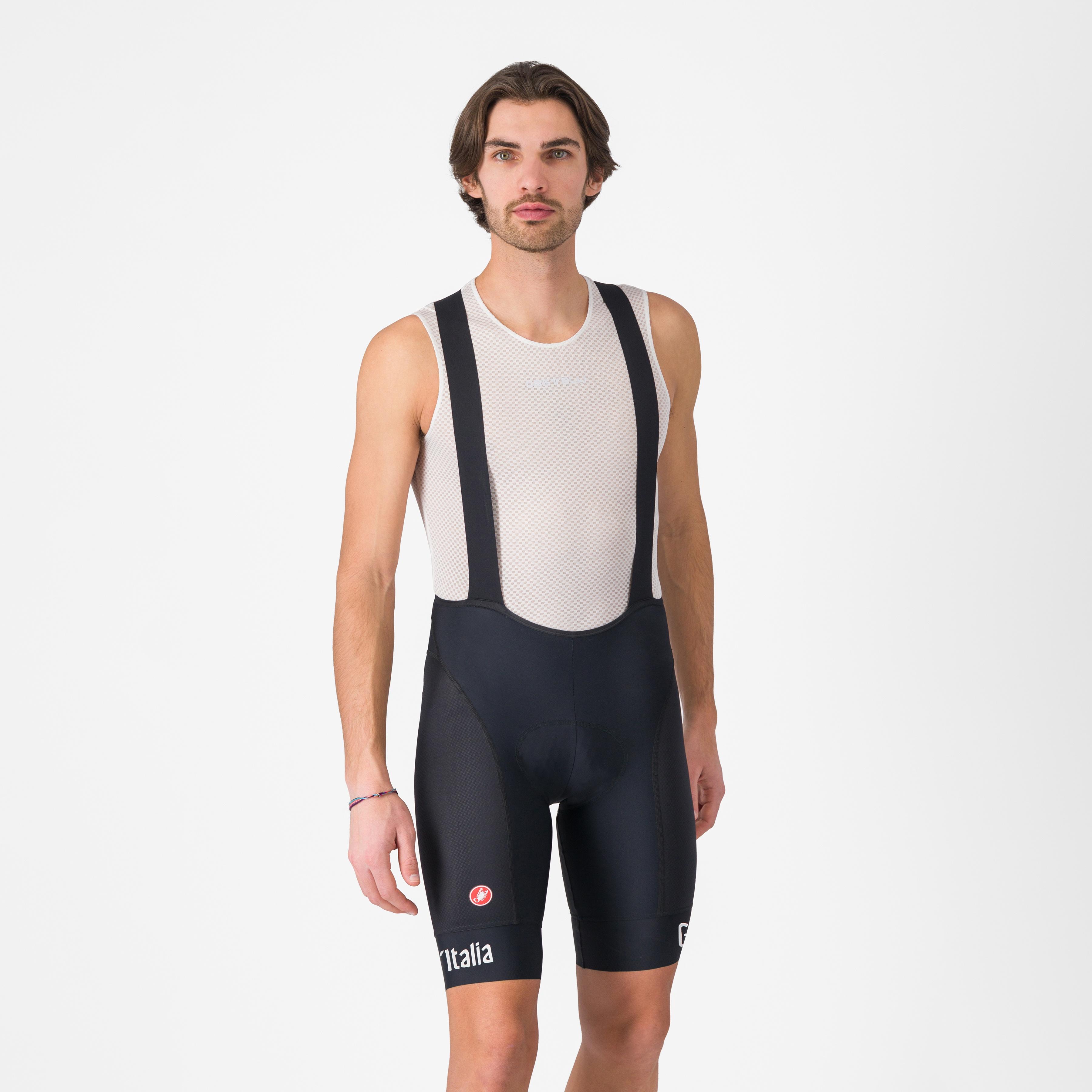 #giro competizione 2 bibshort - nero - castelli