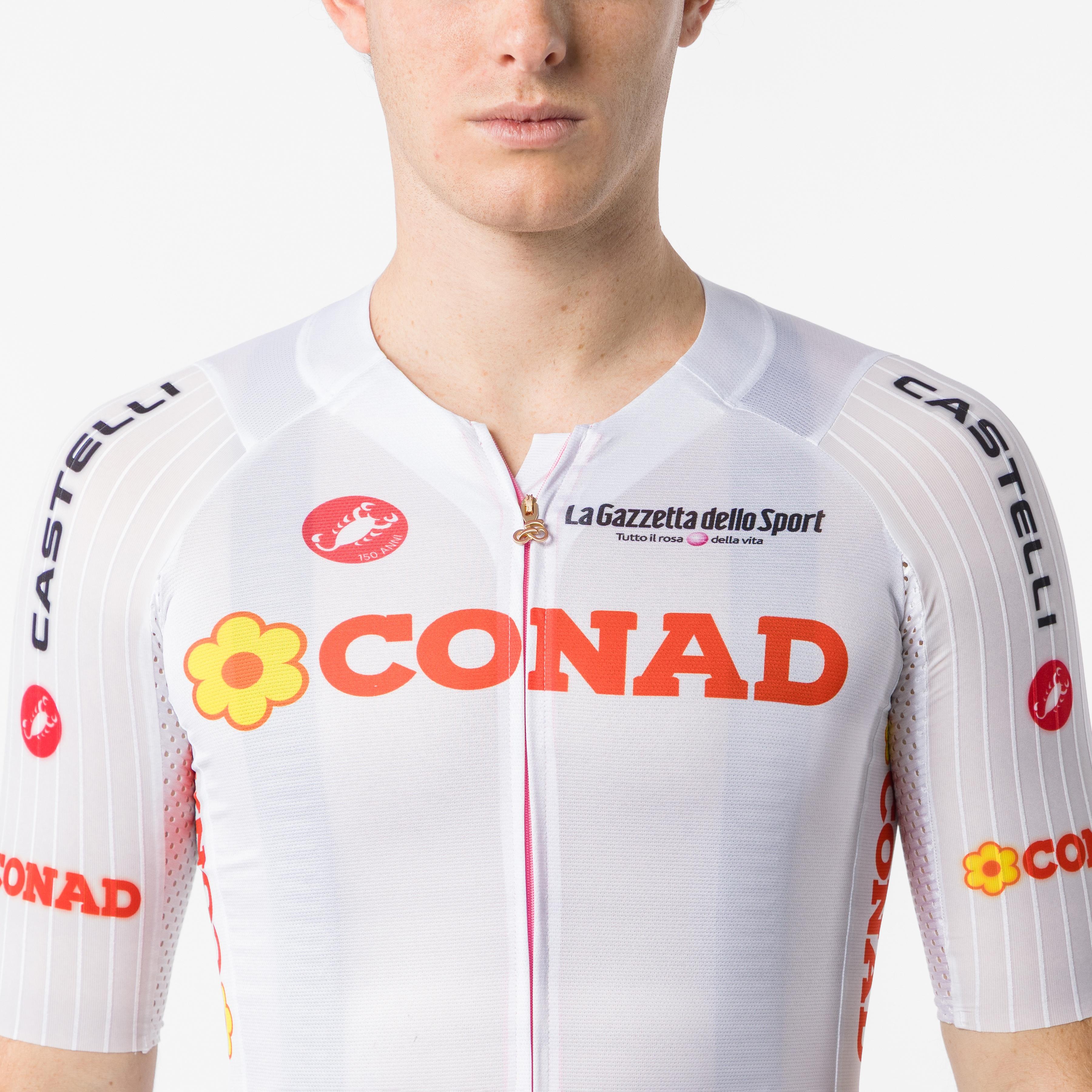 #giro109 race 8s jersey - bianco - castelli