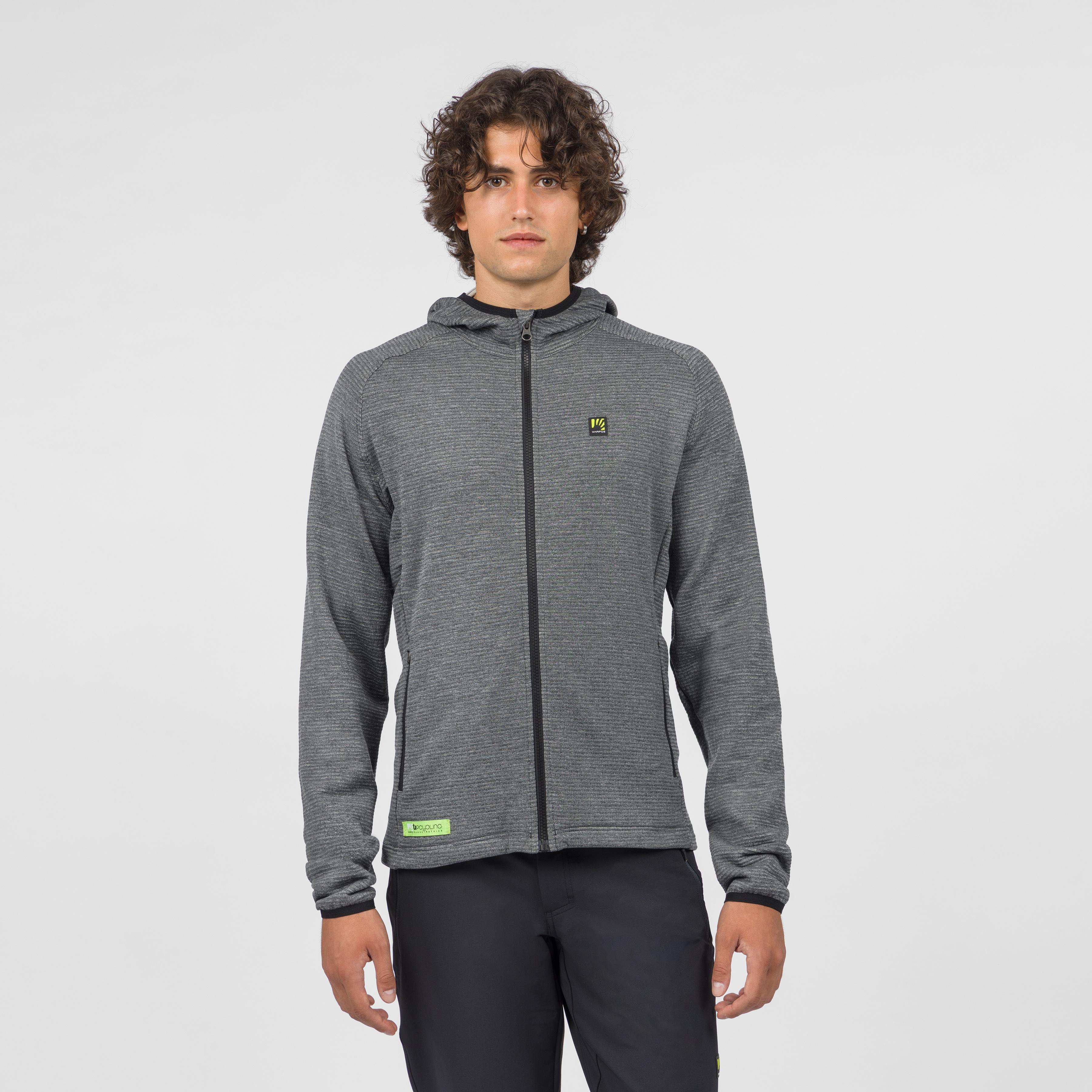 Enzo mgz full zip hoodie - black sand - karpos