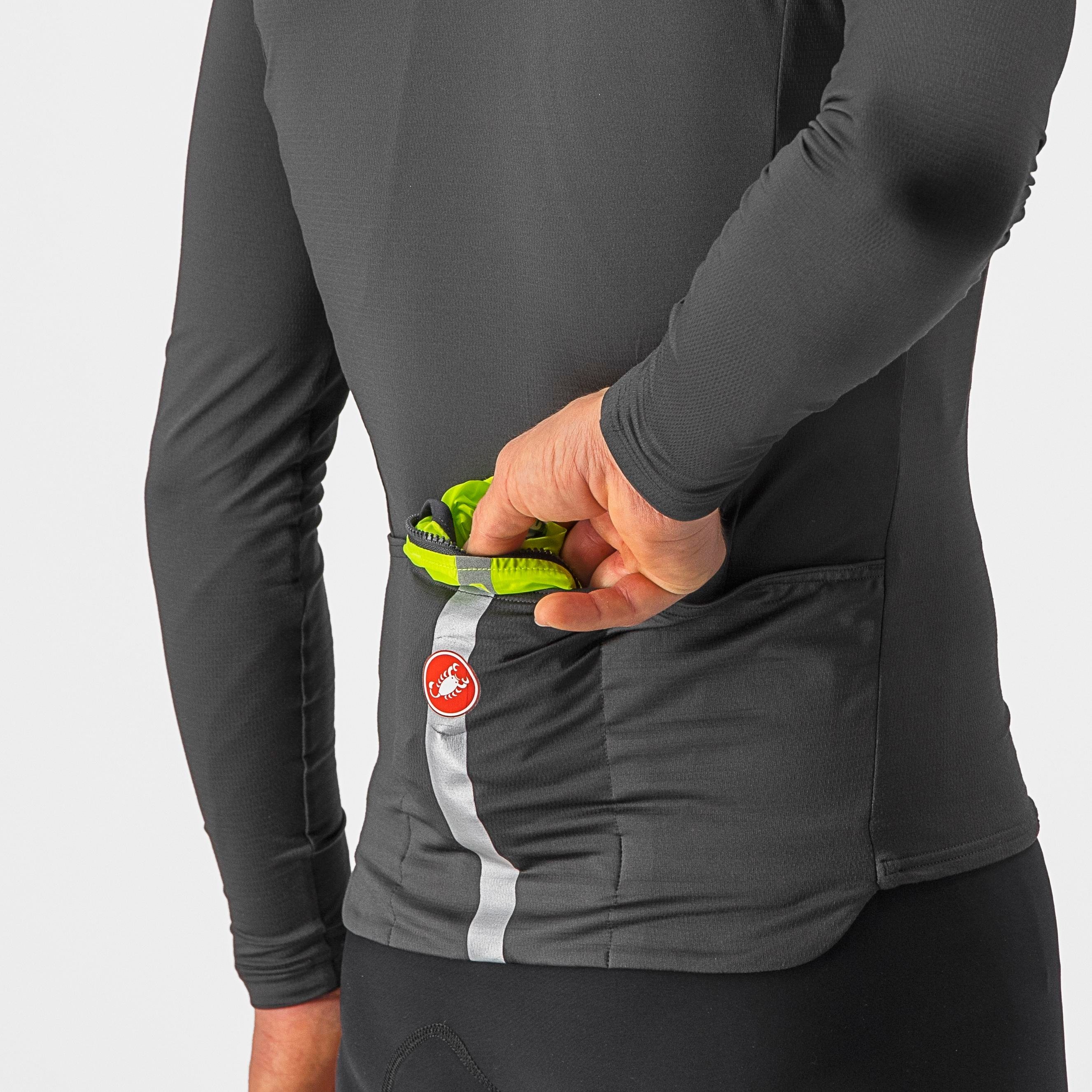 Squadra stretch vest - electric lime/dark gray - castelli