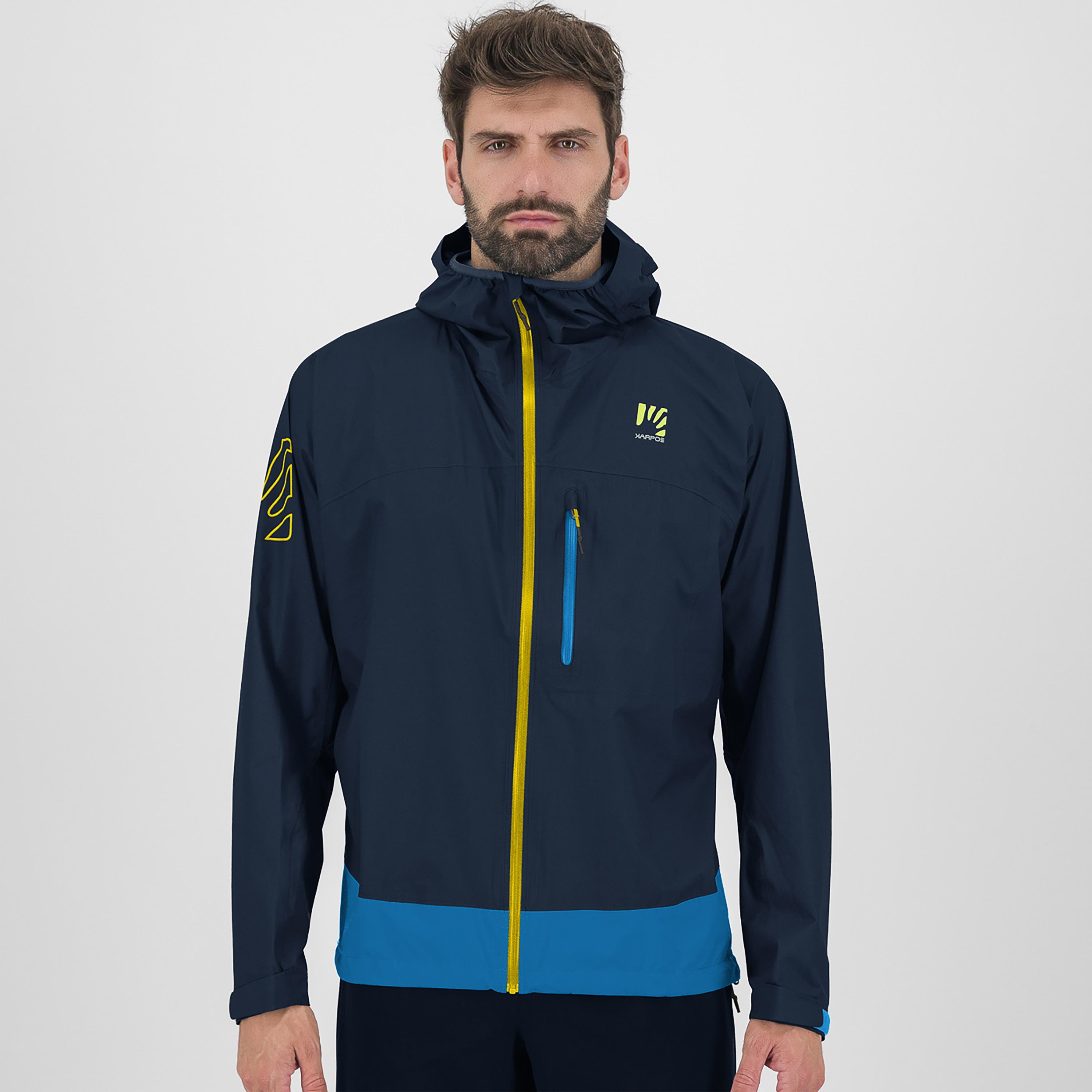 Lot rain jacket - outer space/indigo bunting - karpos