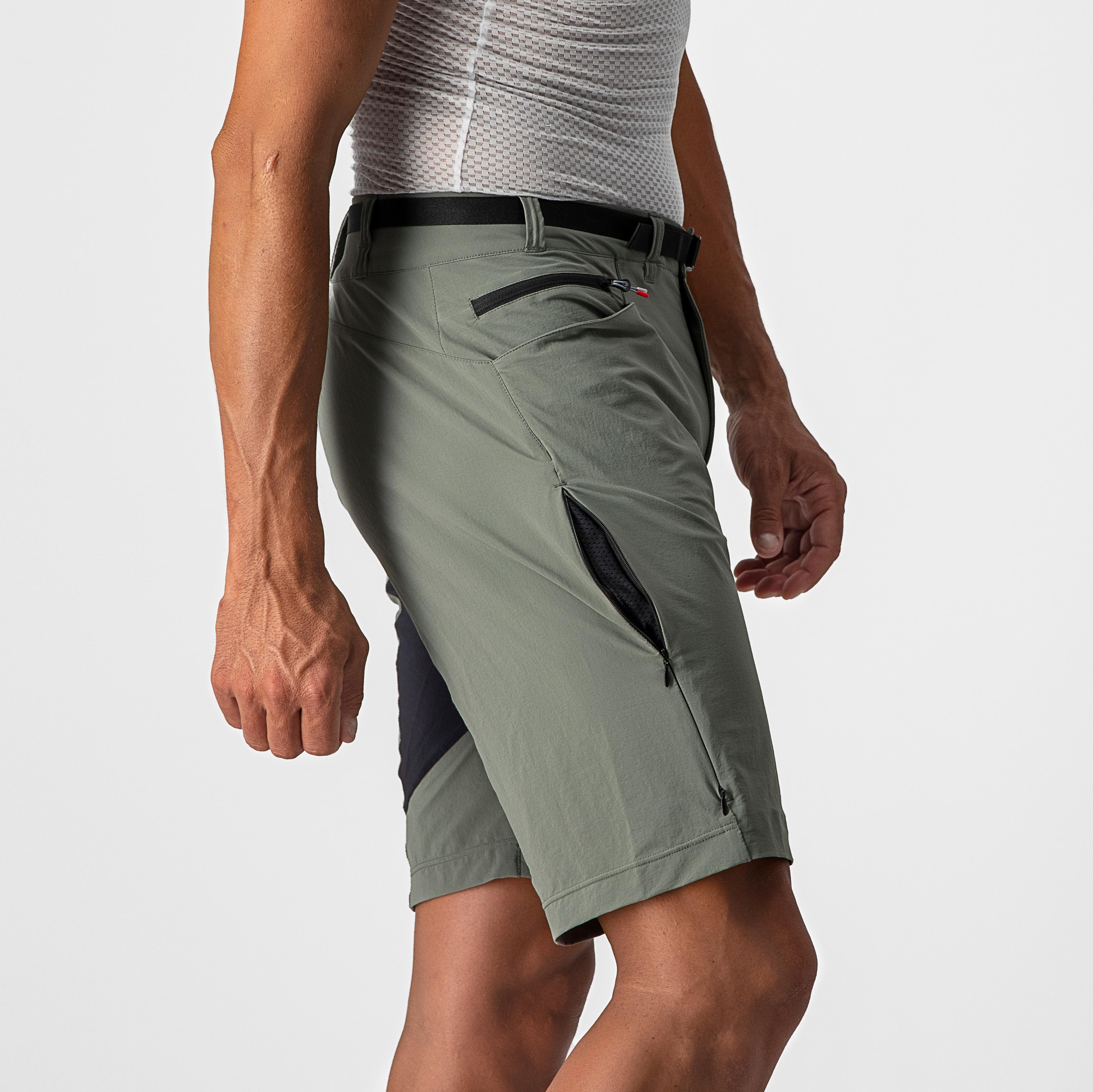 Unlimited trail baggy short - forest gray - castelli