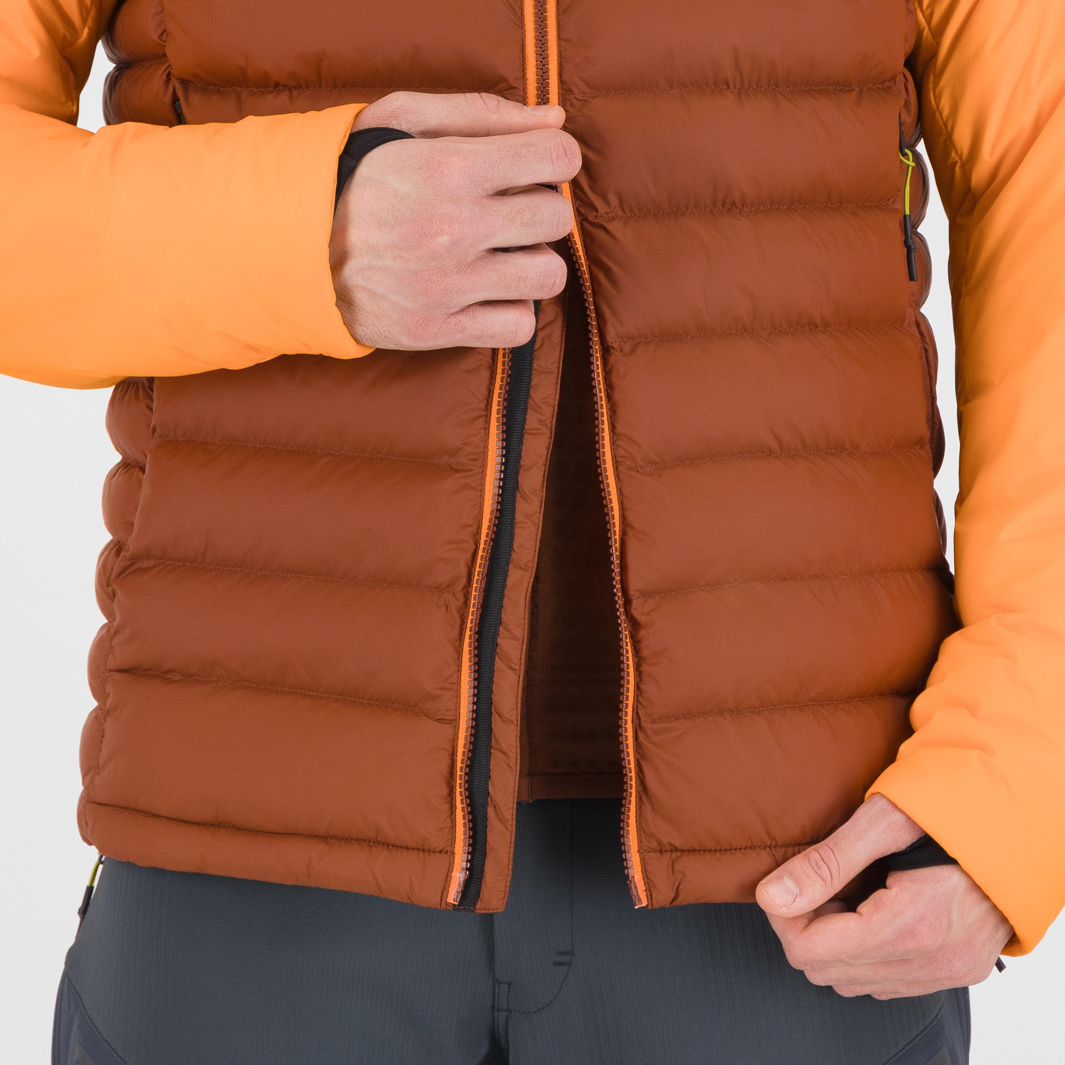 Sass d'ortiga hoodie jacket - mahogany/vibr.orange - karpos