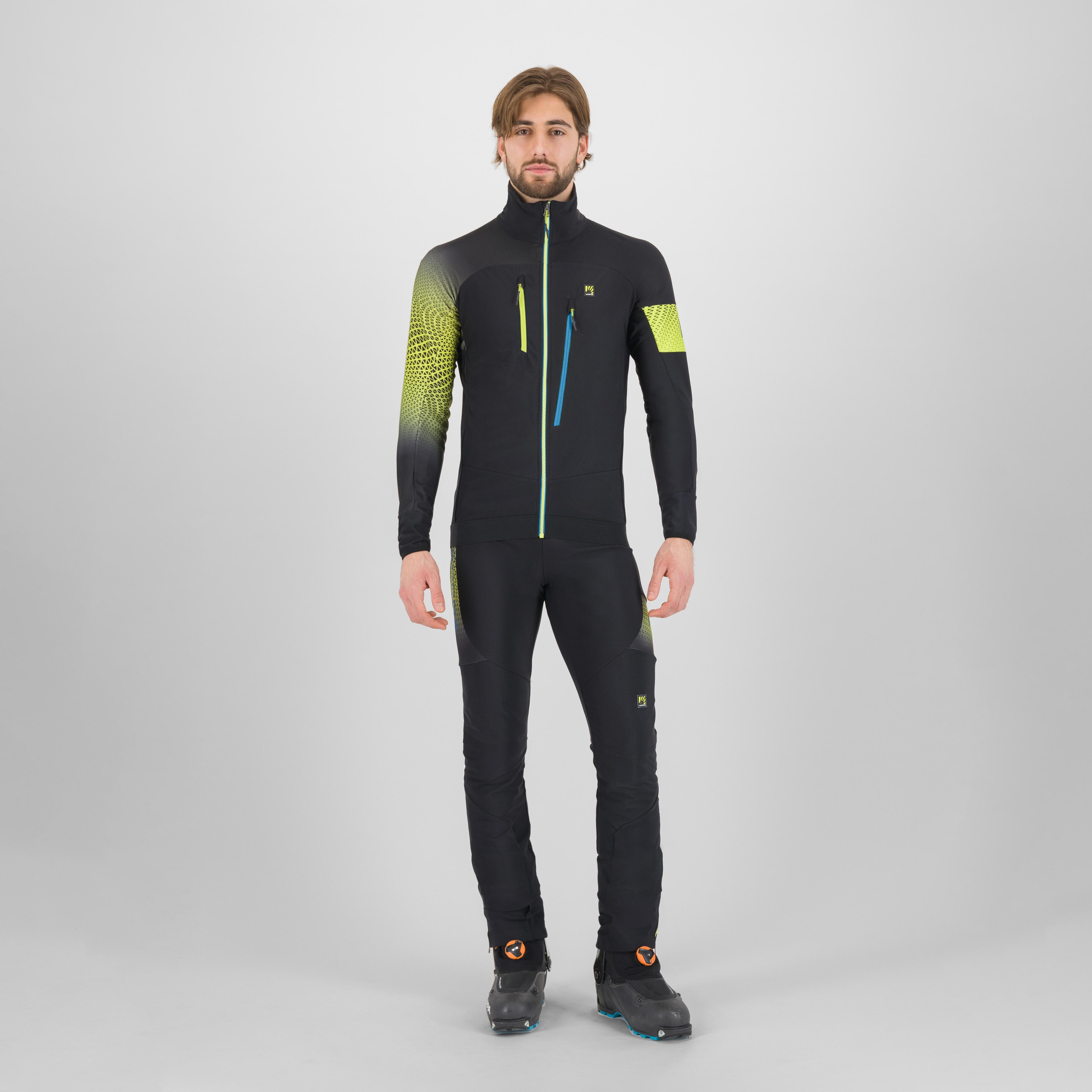 Alagna 2.0 jacket - black/acid lime - karpos