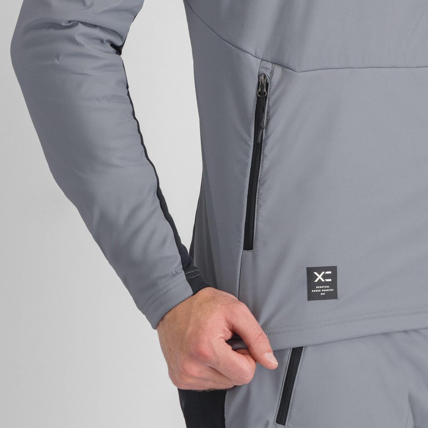 Offset jacket - cement/black - sportful
