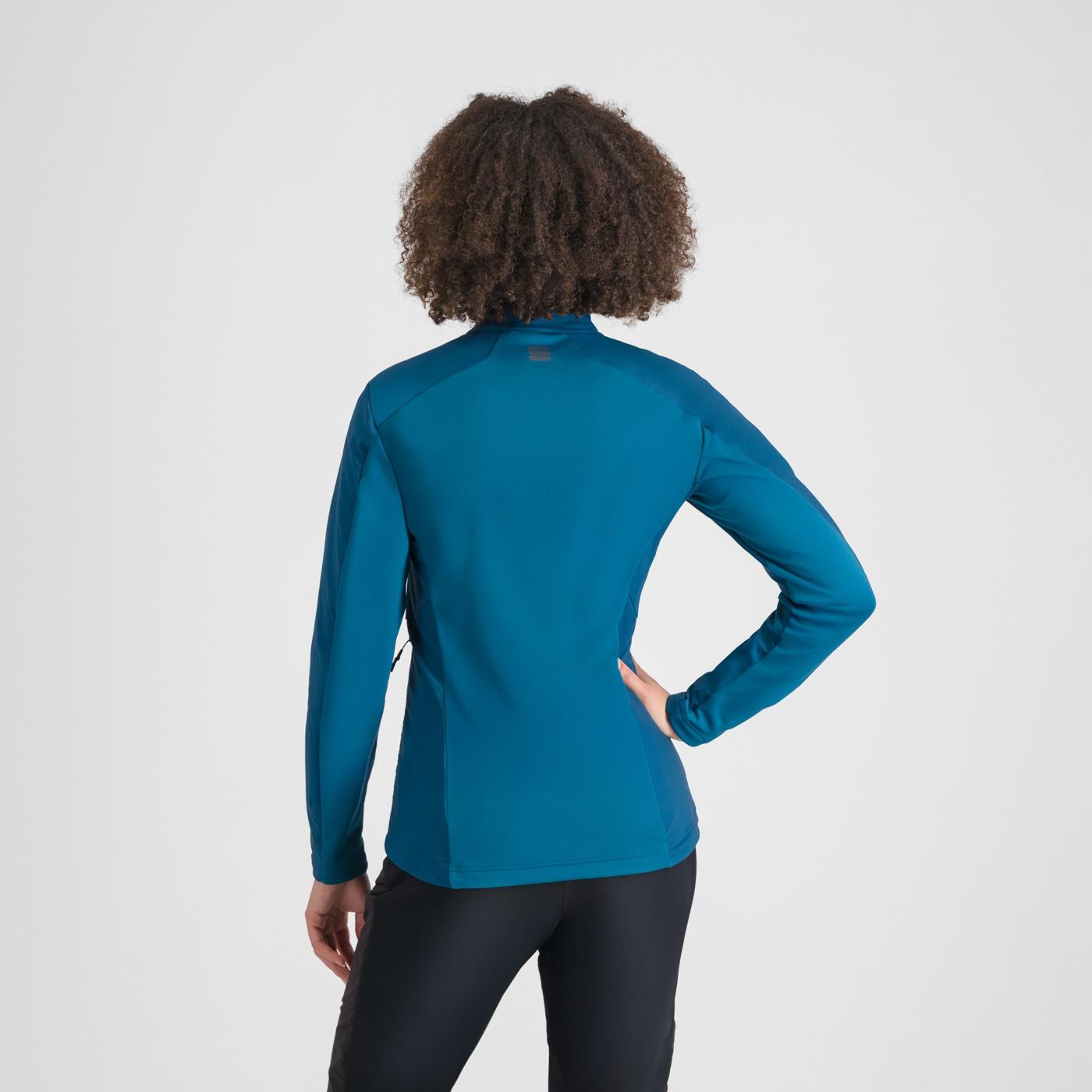 Offset w jacket - teal blue/blue corsair - sportful