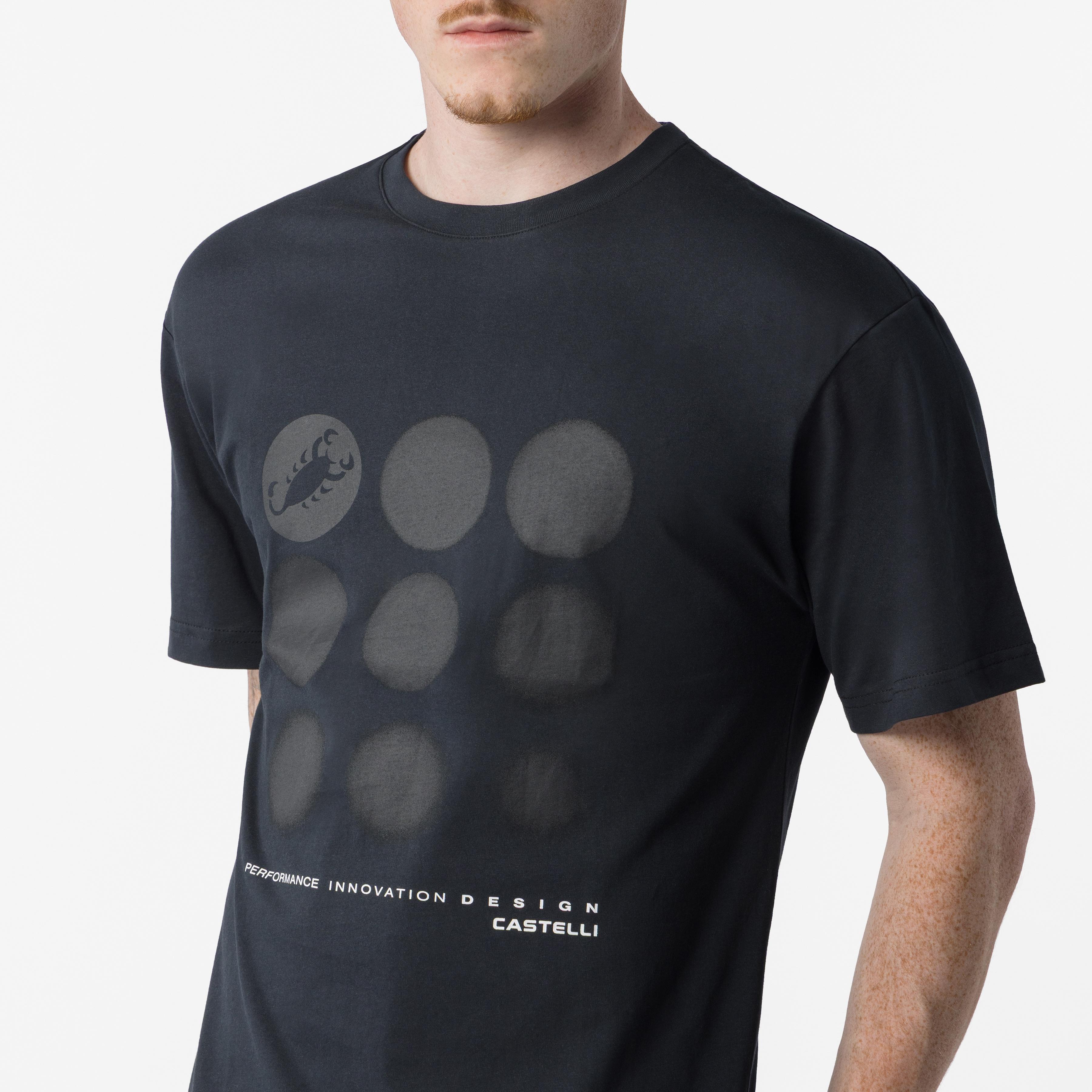 Dot logo tee - black - castelli