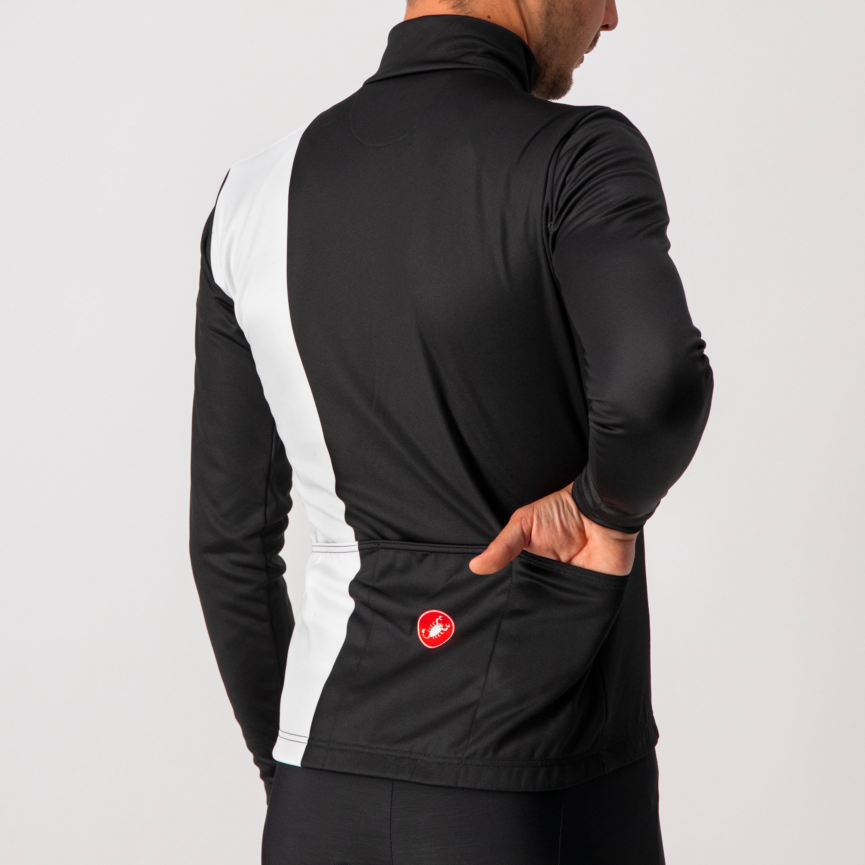 Traguardo jersey fz - light black/white - castelli