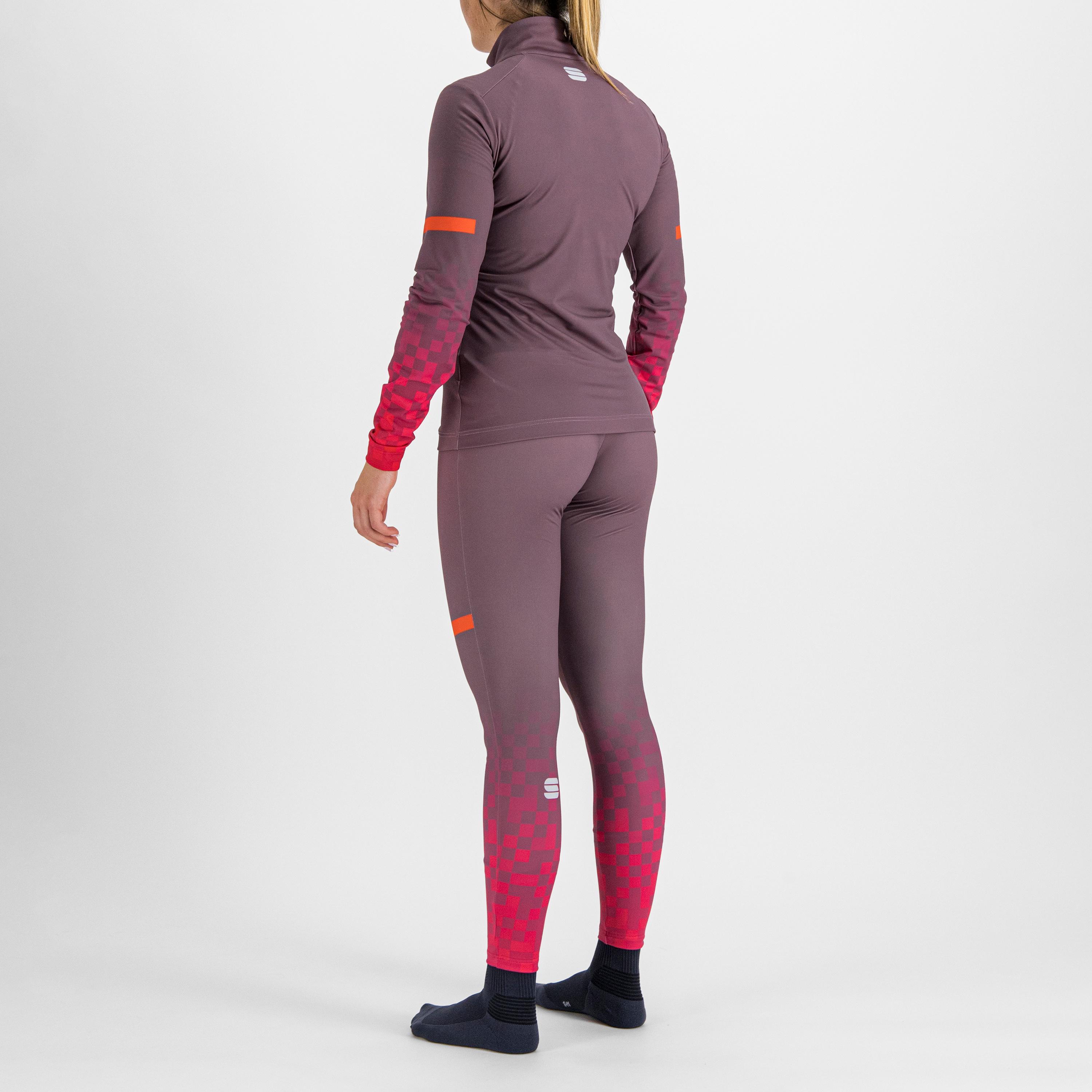 Squadra w jersey - mauve / rasberry - sportful
