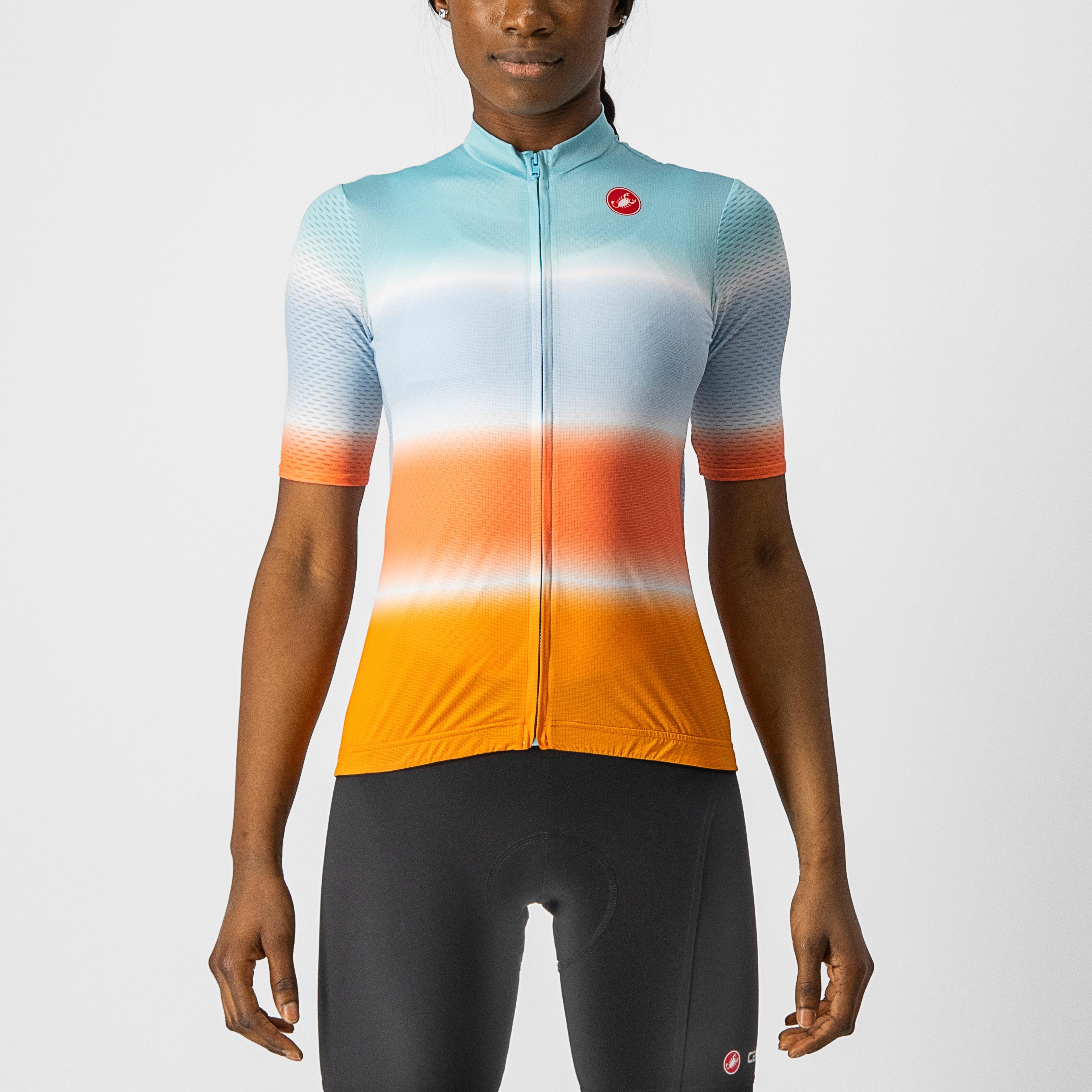 Dolce jersey - skylight/pop orange - castelli