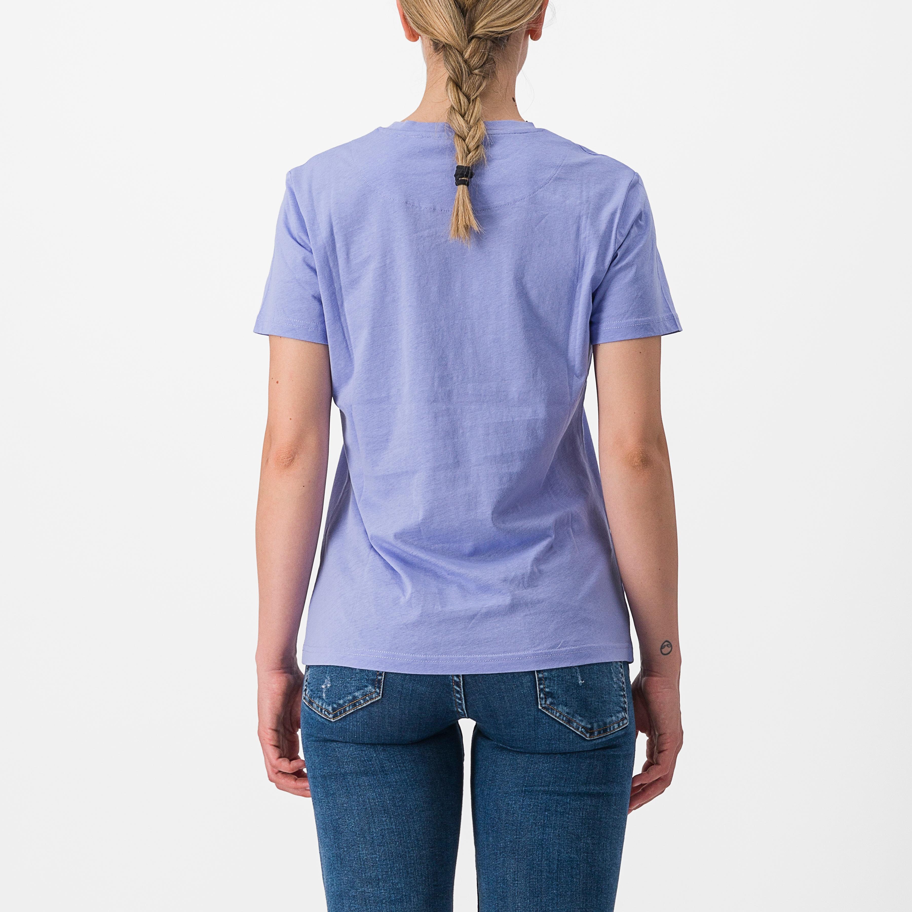 Pedalare tee - violet mist/heather - castelli