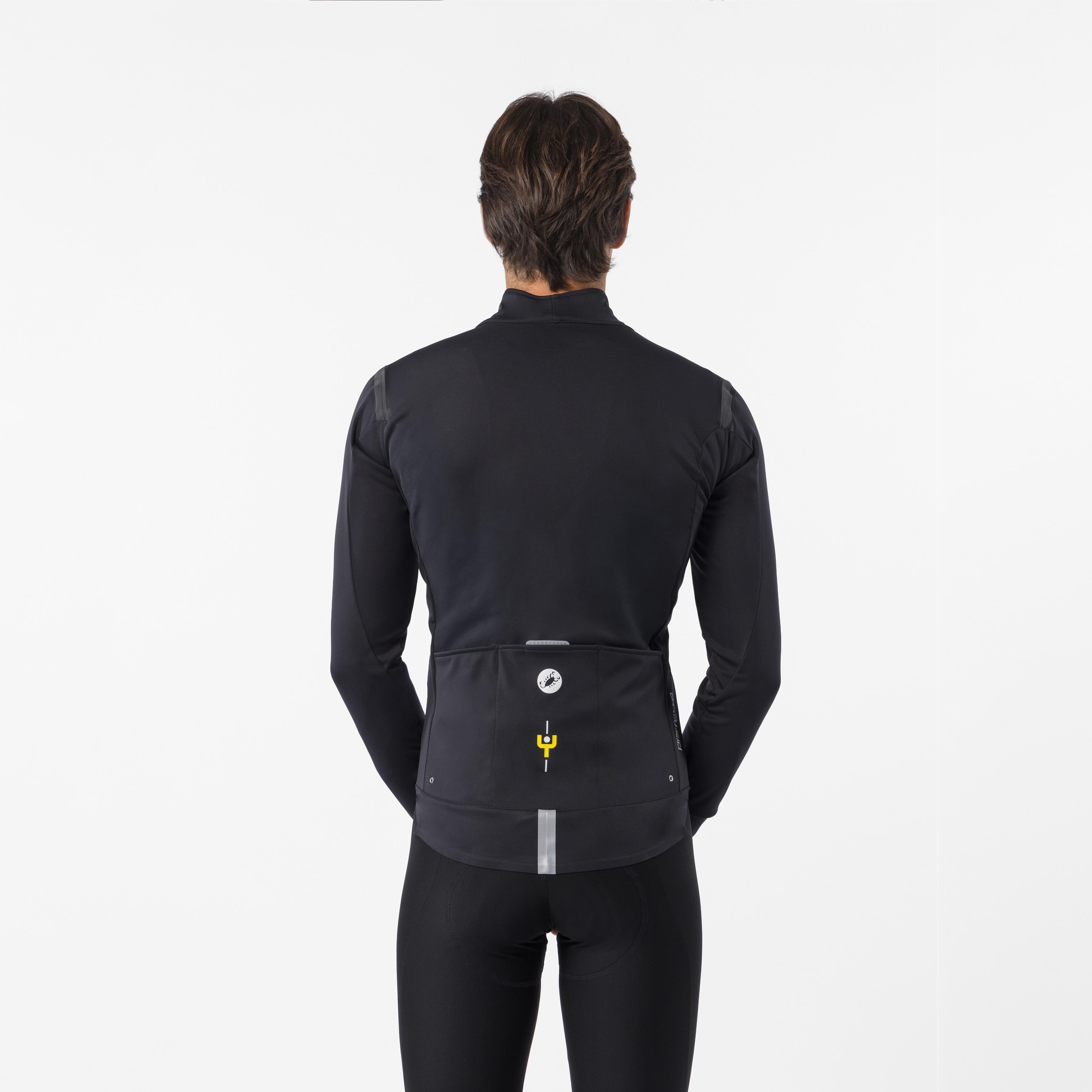 Maillot jaune perfetto jacket - black - castelli