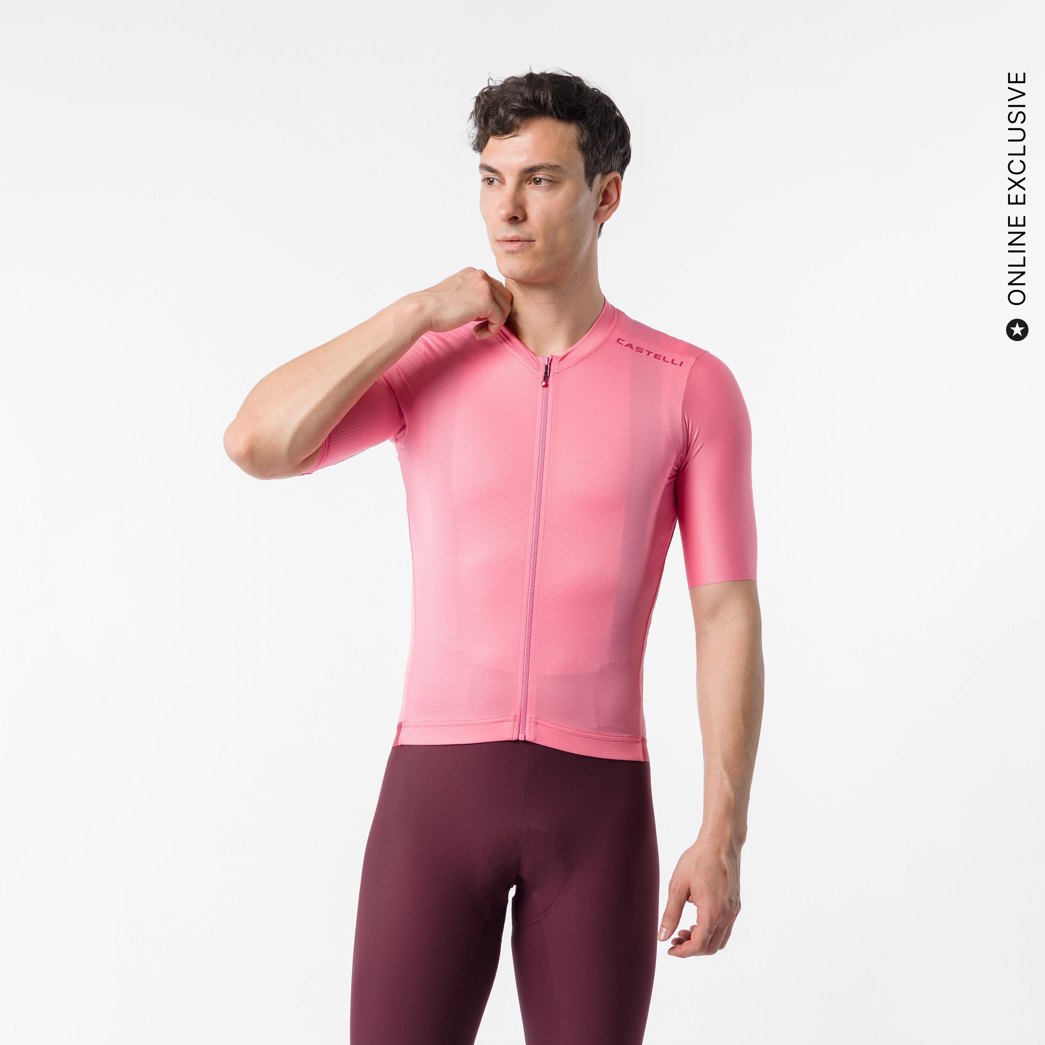 Espresso 2 jersey - rosa giro - castelli