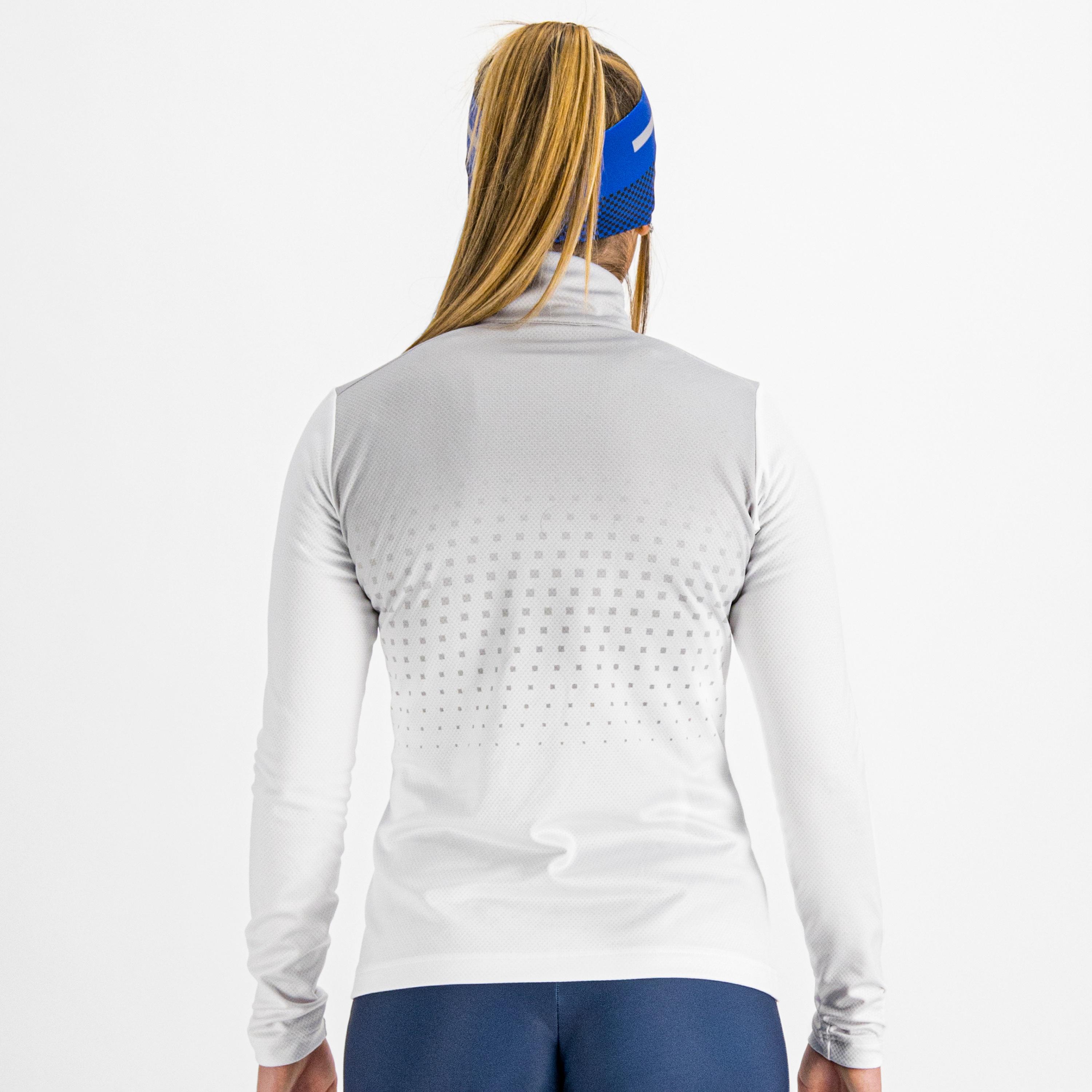 Rythmo w jersey - bright white steel grey - sportful