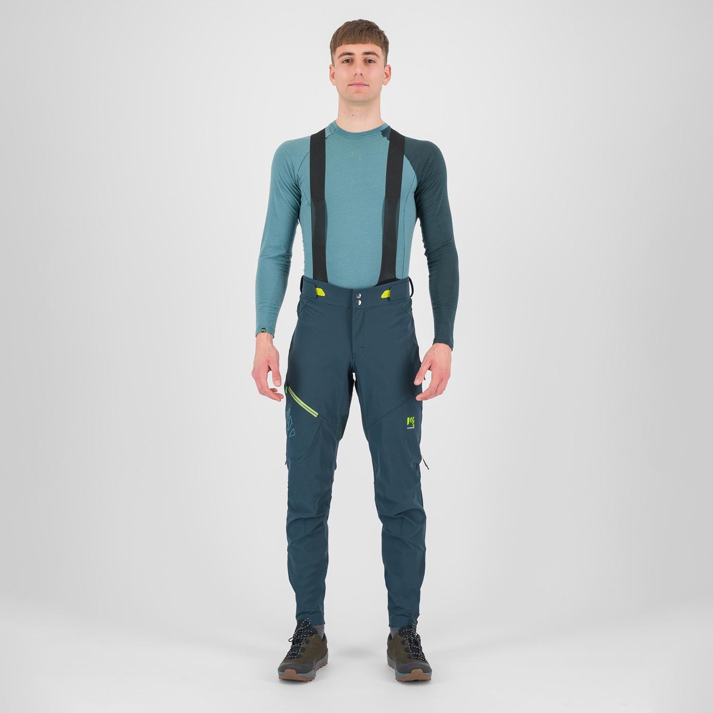 Val viola winter pant - forest/kiwi colada - karpos