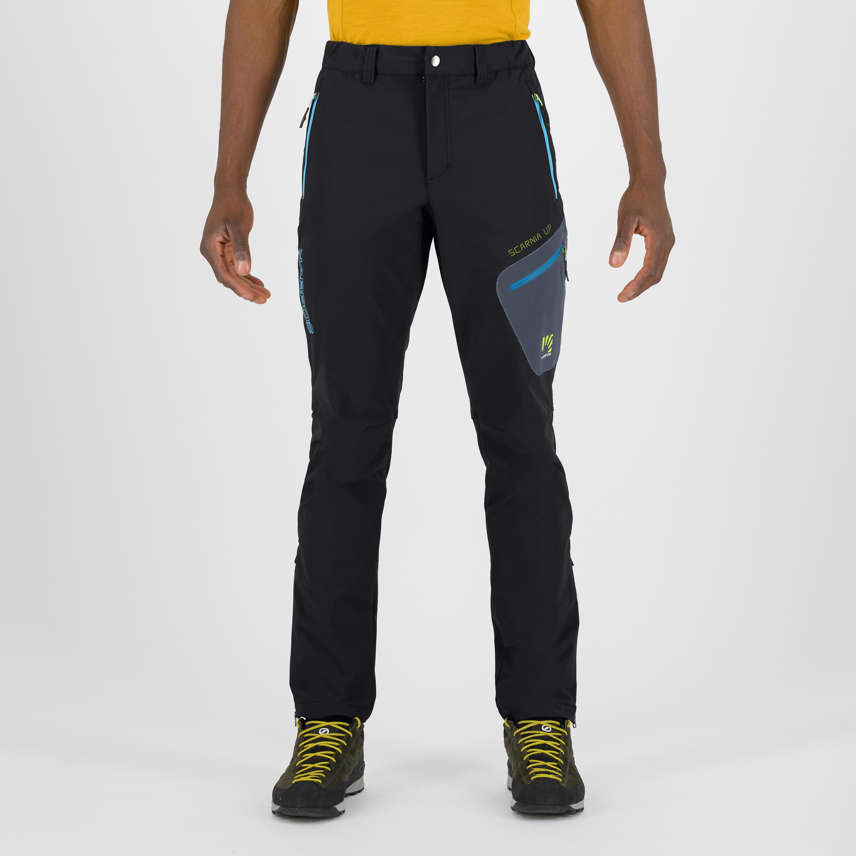Scarnia up pants - black/diva blue - karpos