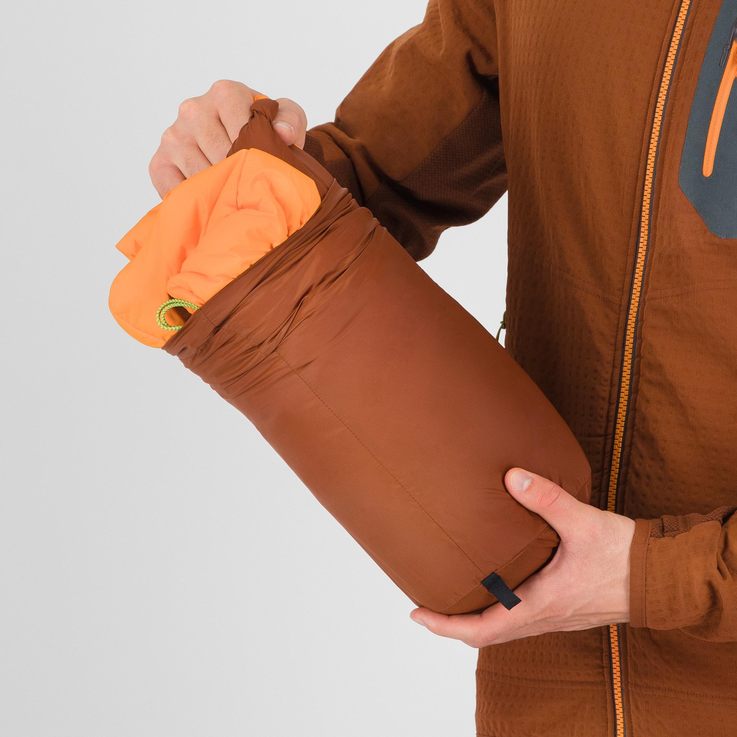Sass d'ortiga hoodie jacket - mahogany/vibr.orange - karpos