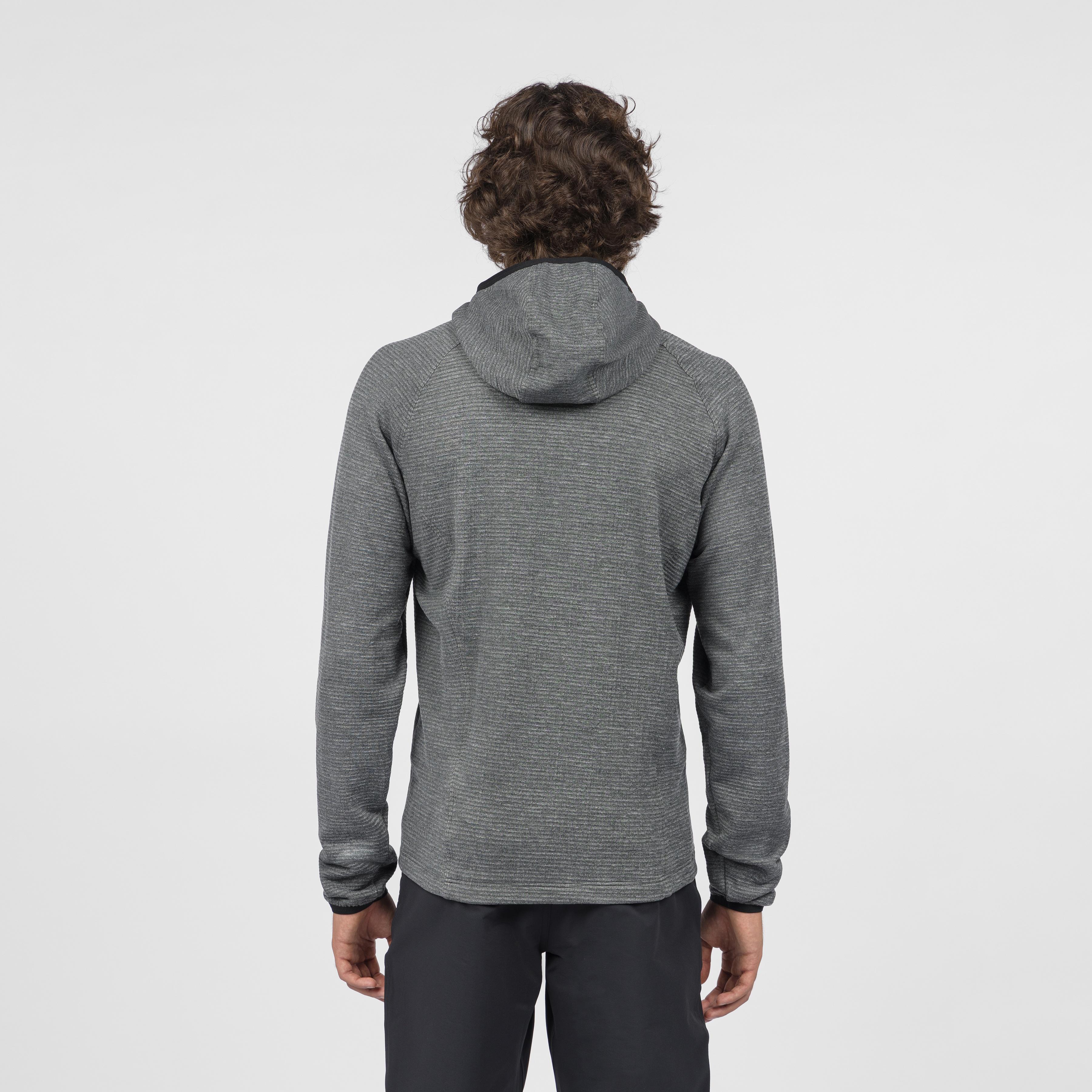 Enzo mgz full zip hoodie - black sand - karpos