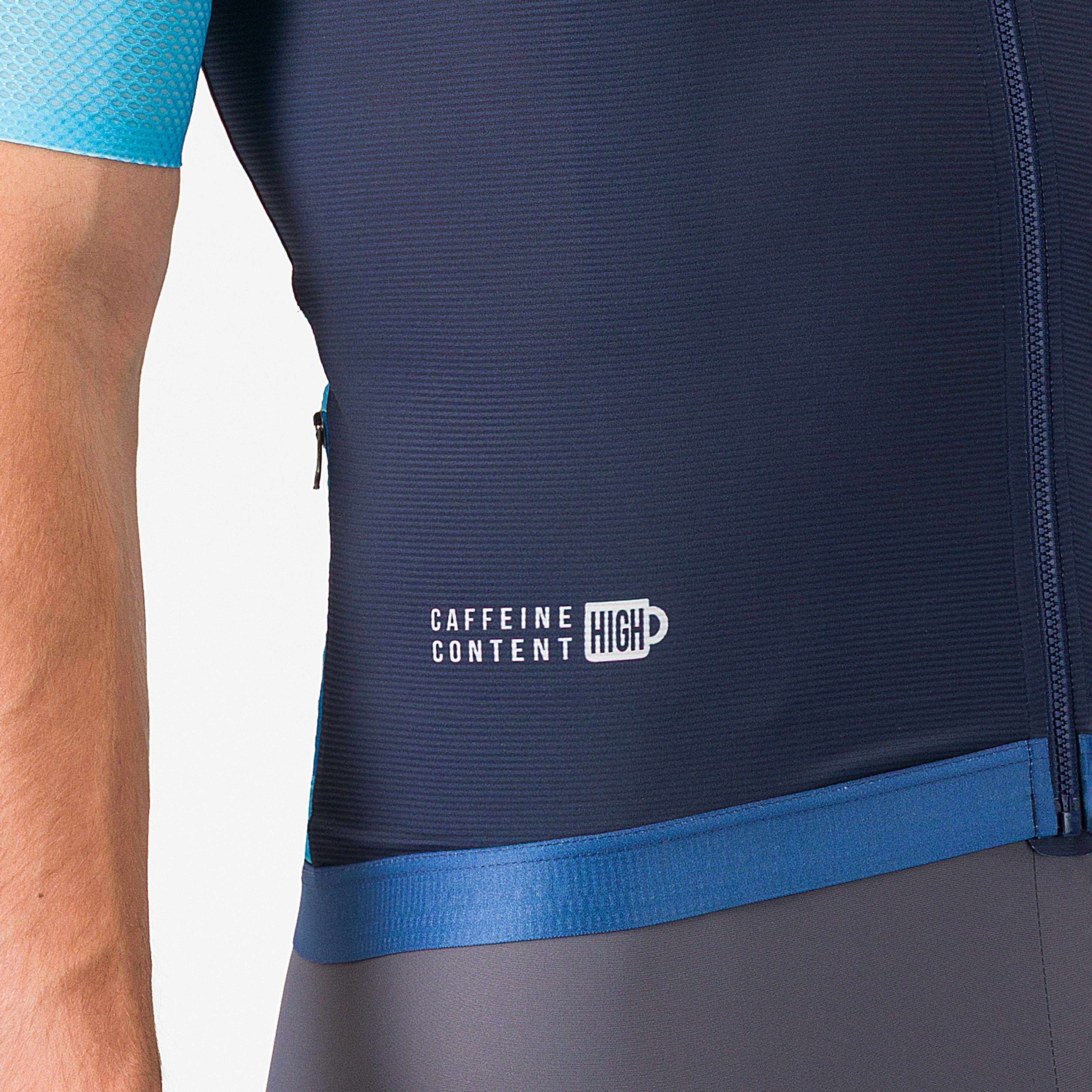 Corretto jersey - belgian blue/neon cobalt-white - castelli