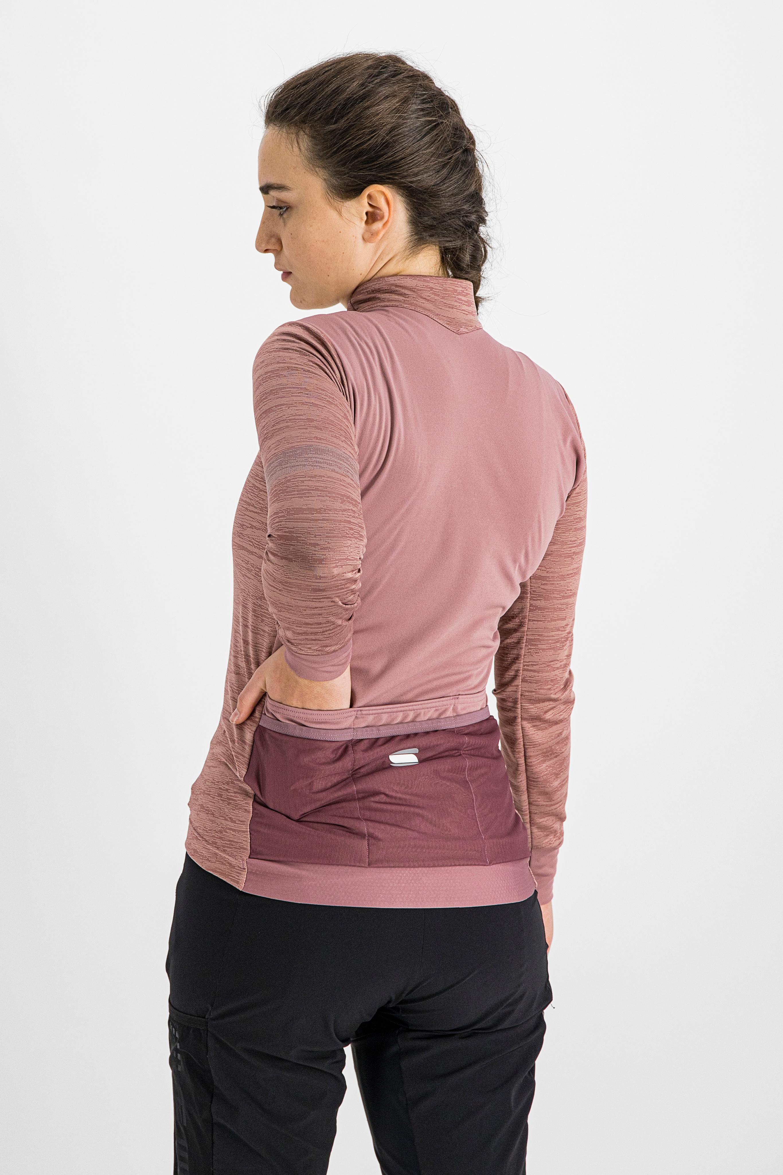 Supergiara woman thermal jersey - mauve - sportful