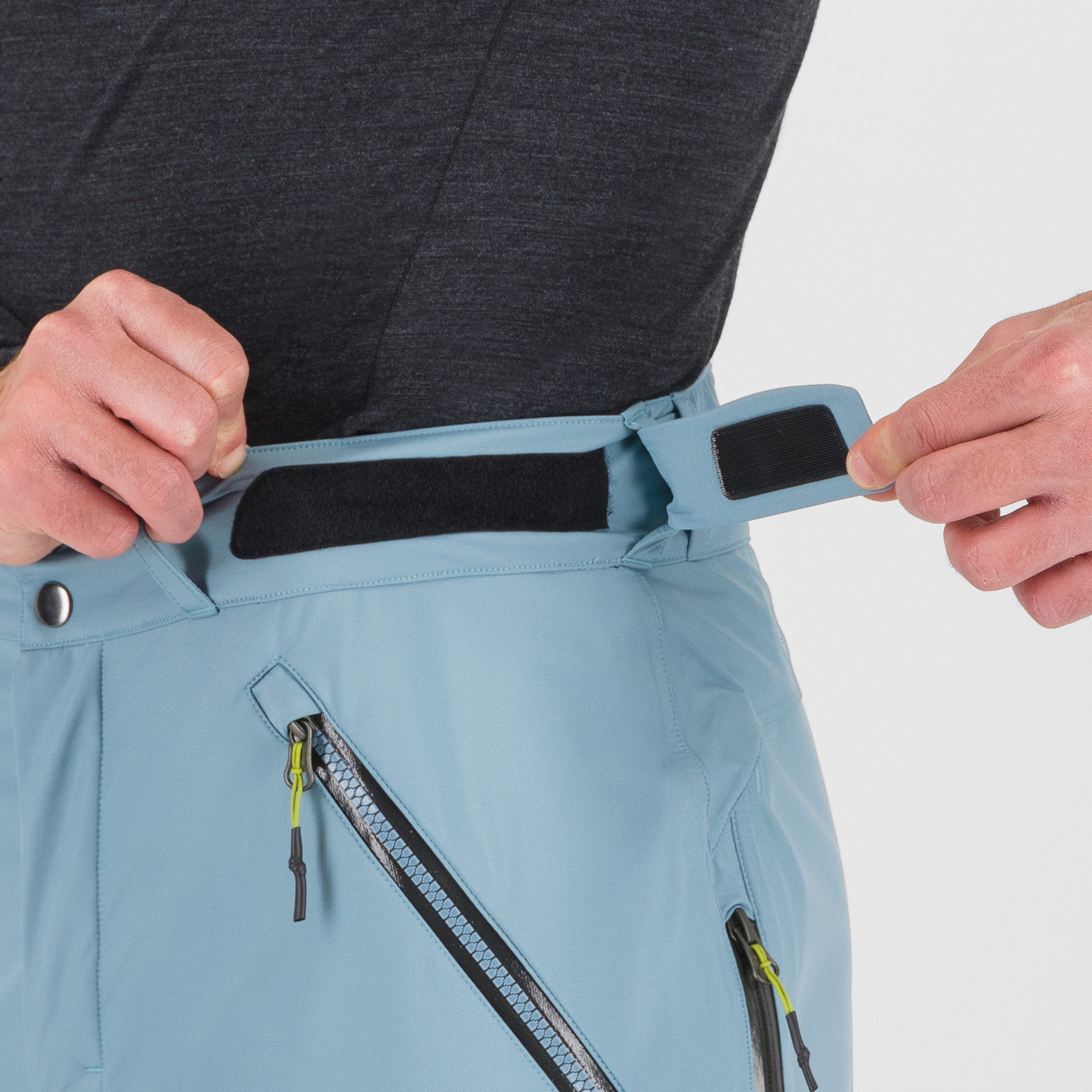 Midi shell pant - smoke blue - karpos
