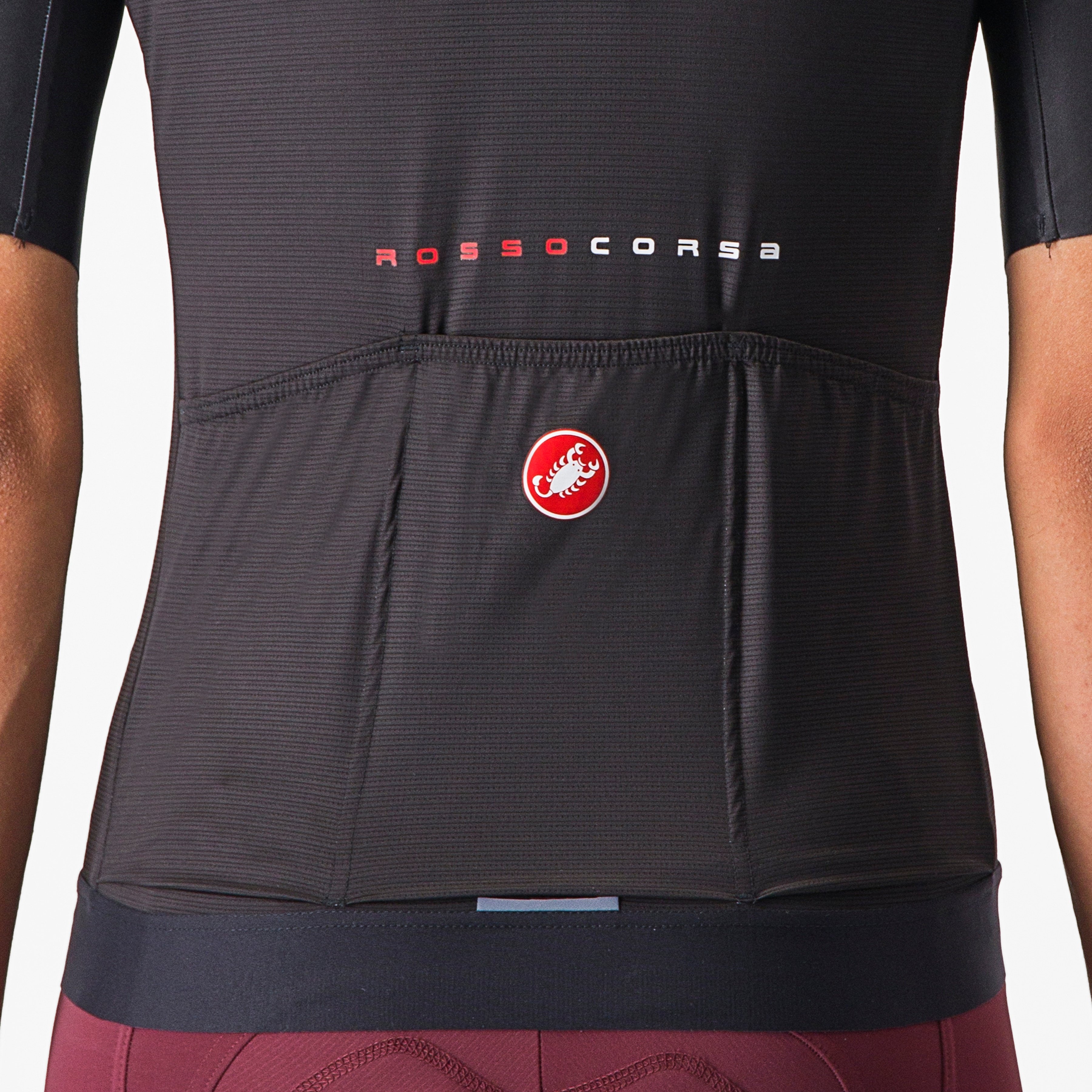 Aero pro 7.0 w jersey - light black - castelli