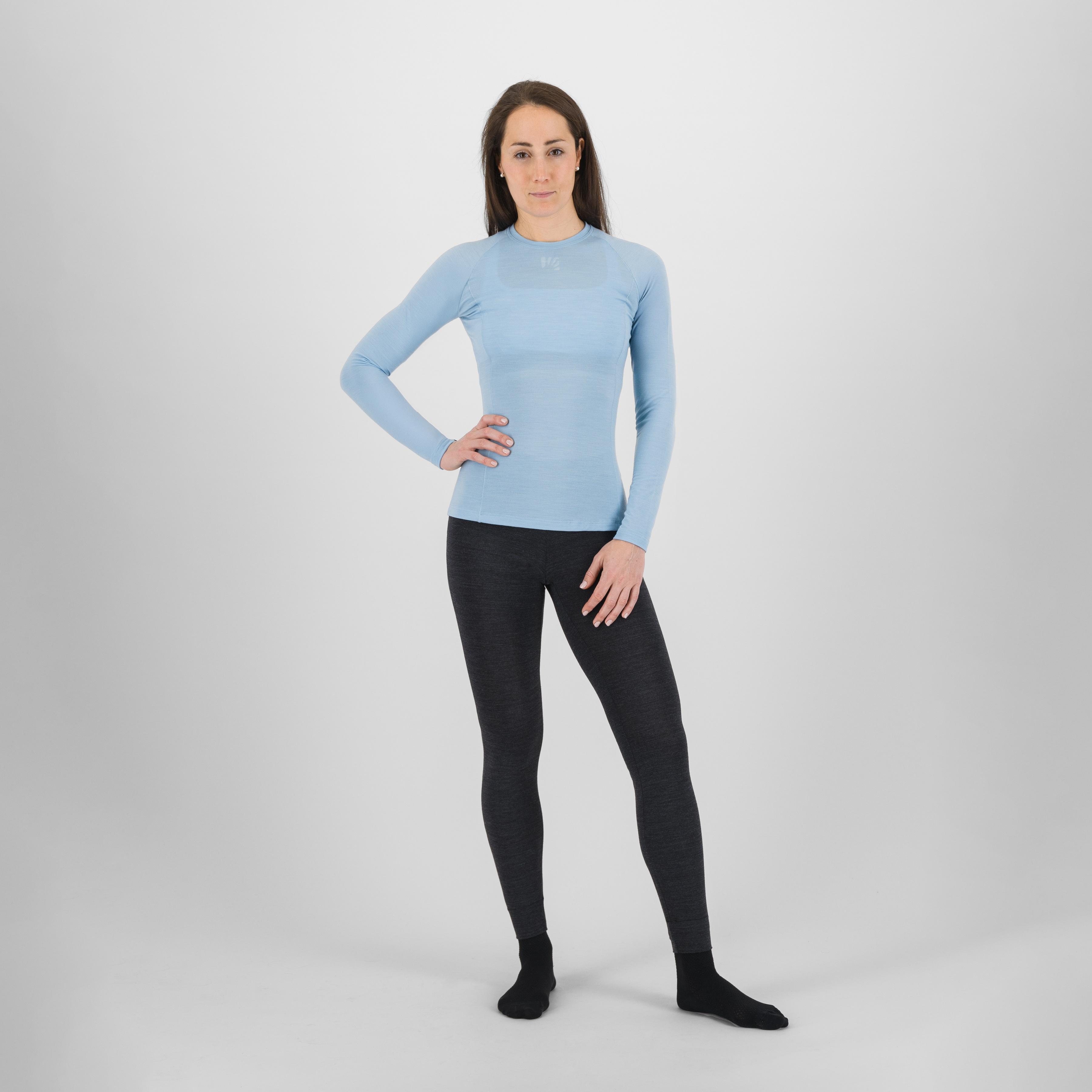 Dinamico merino 180  w jersey ls - forget - karpos