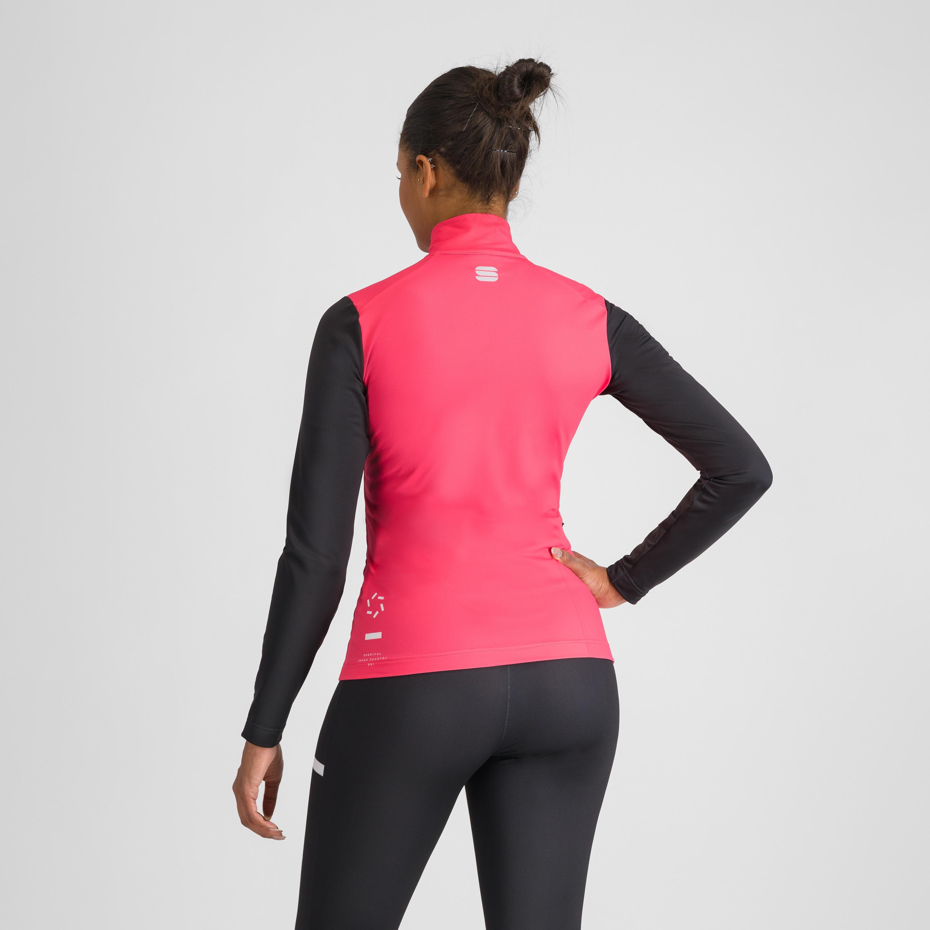 Squadra w jersey - raspberry pink/black - sportful
