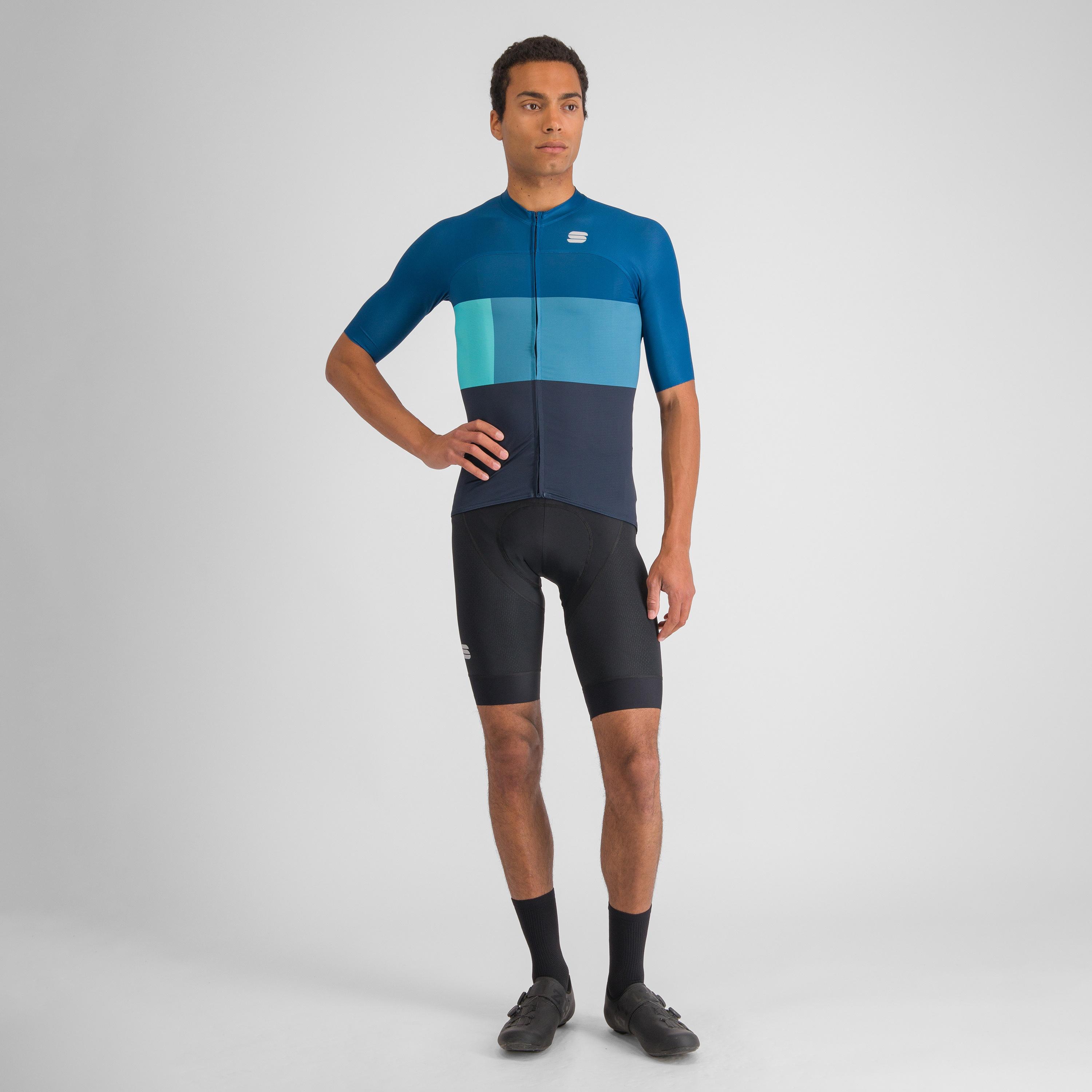 Snap jersey - galaxy blue dark berry blue - sportful