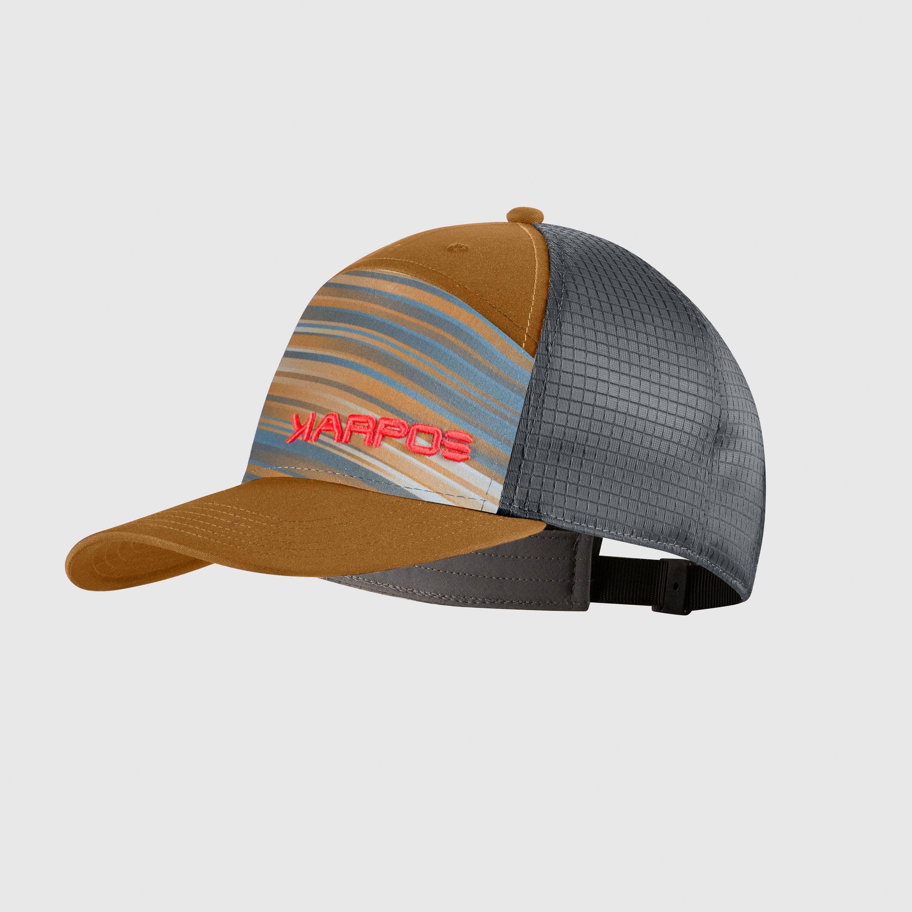 Spasso trucker cap - bronze/quarry/orange - karpos